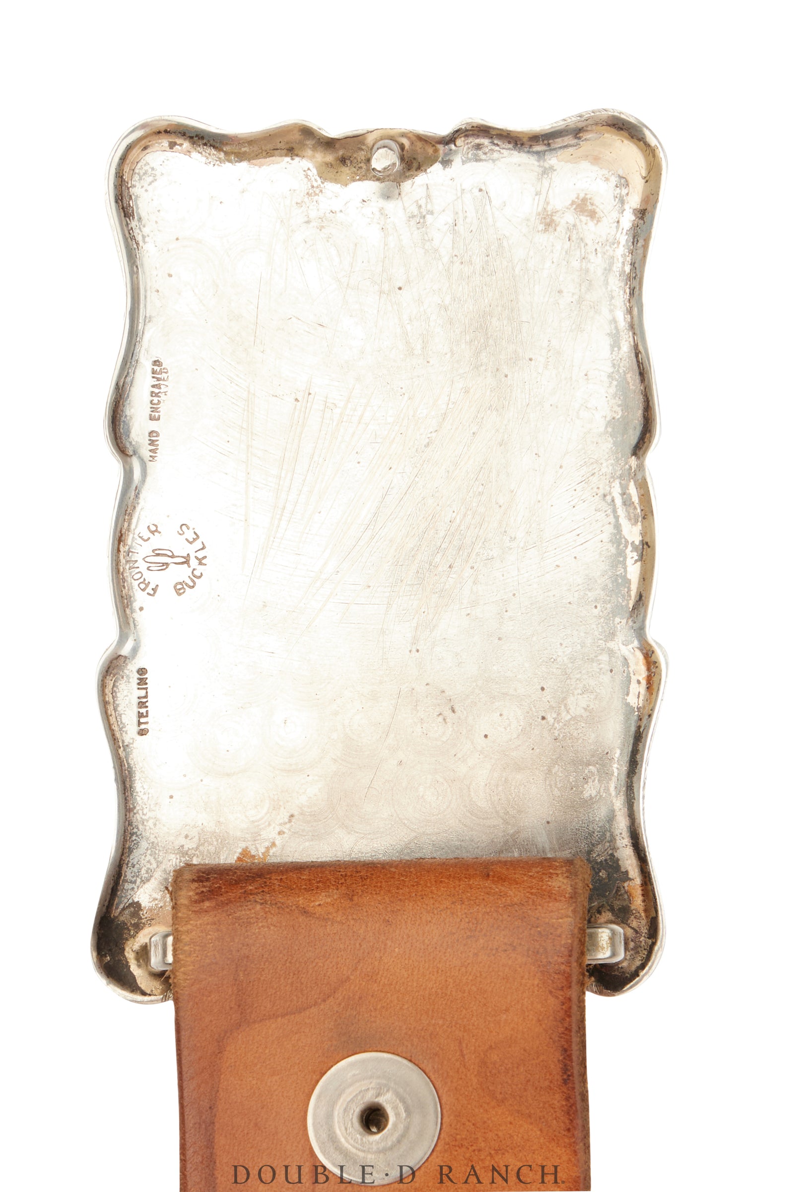 Belt, A Vintage, Buckle, Western, Bucking Bronc, Vintage, 886