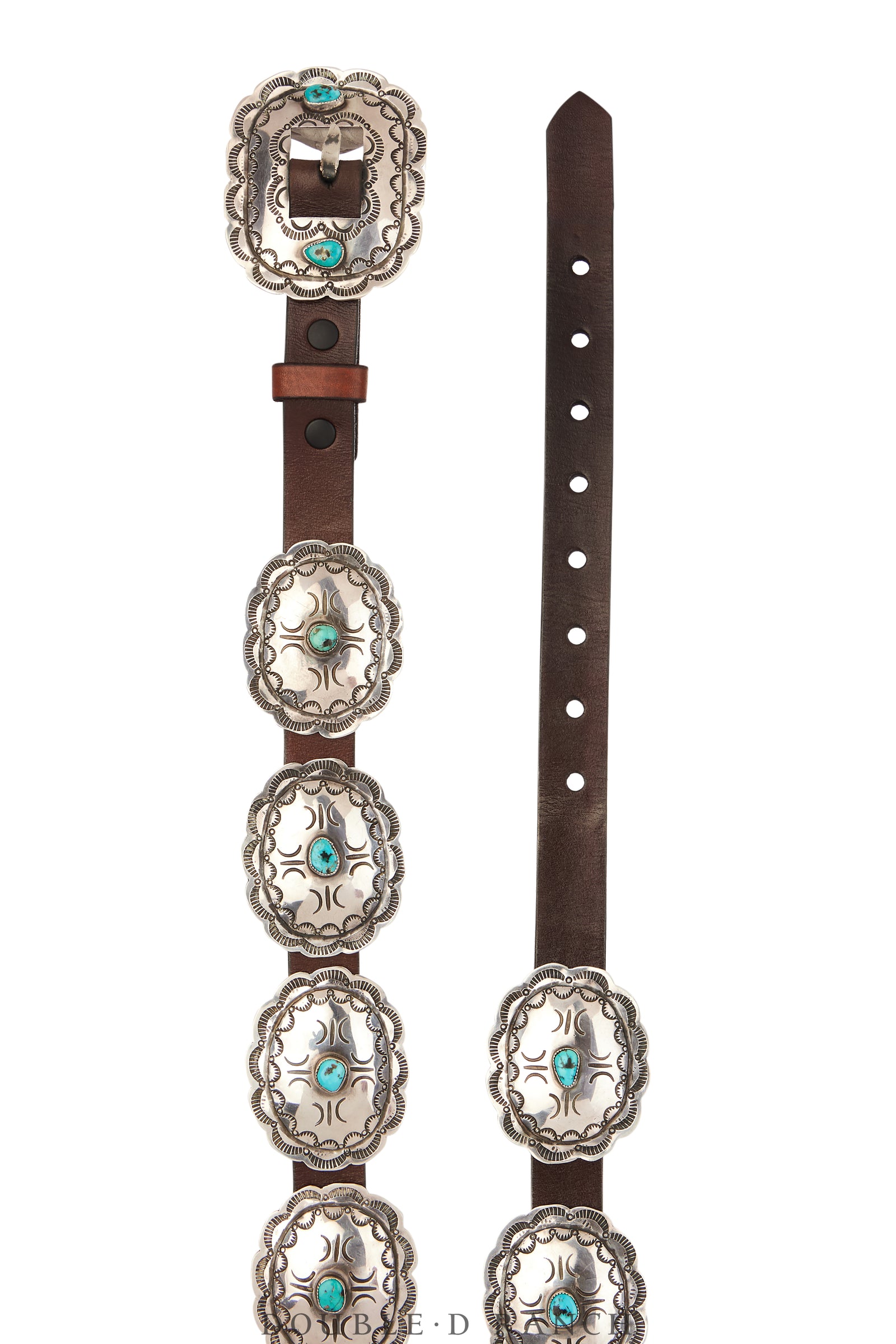 Belt, A Vintage, Concho, Turquoise, Vintage, 890