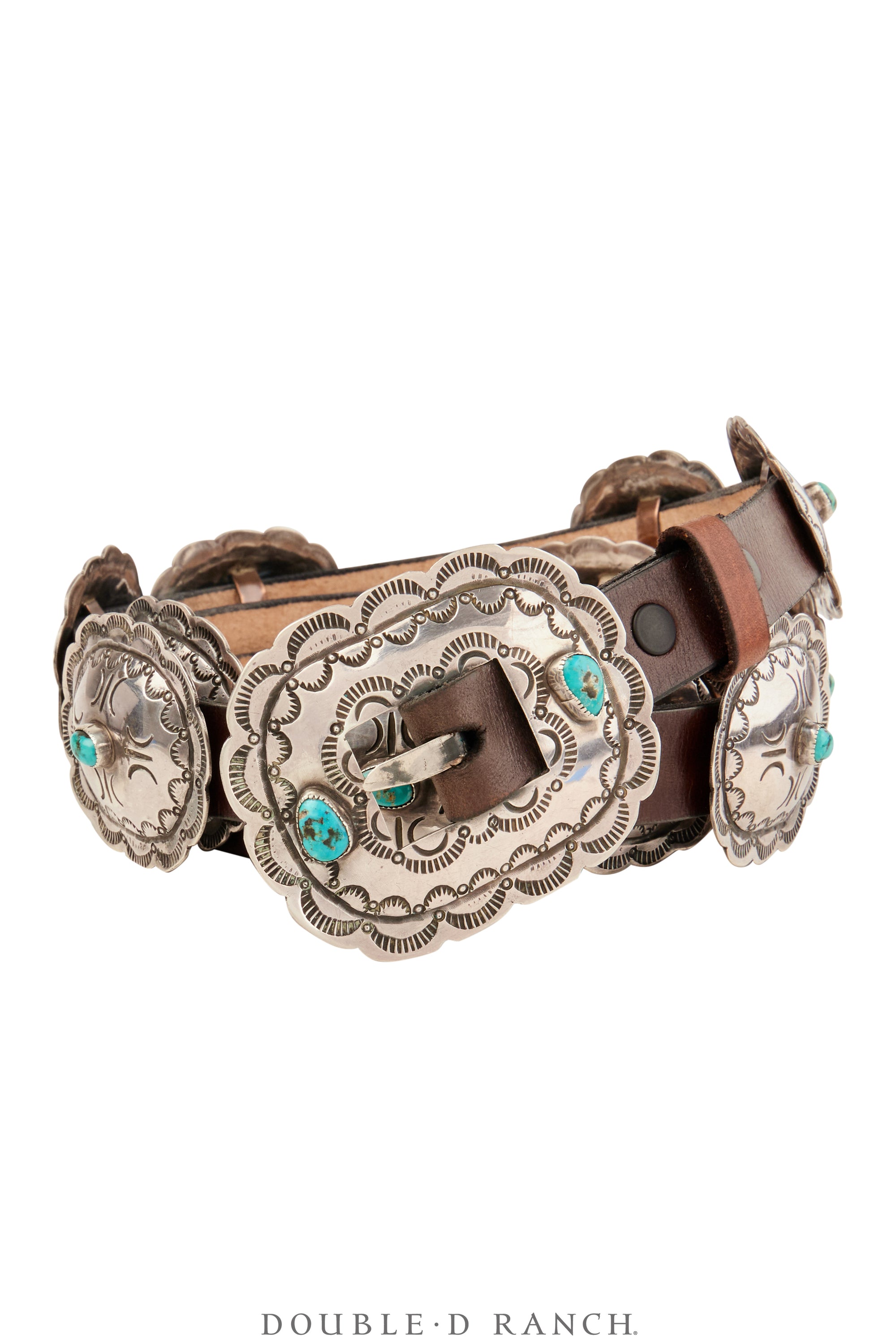 Belt, A Vintage, Concho, Turquoise, Vintage, 890