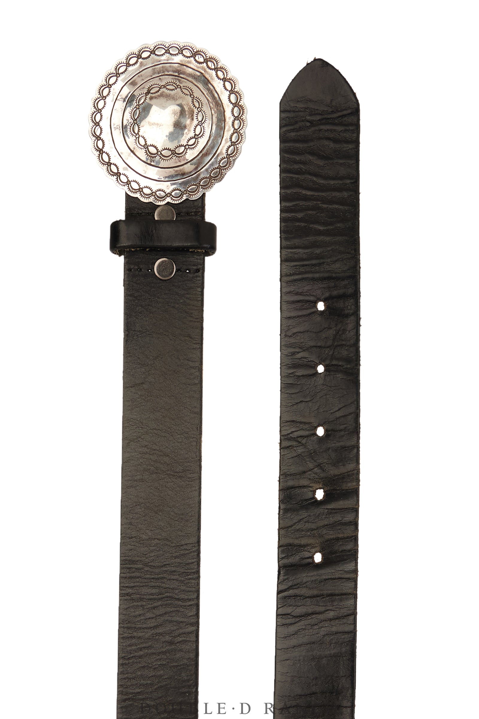 Belt, A Vintage, Buckle, Concho, Repoussé, Hallmark, Vintage, 846