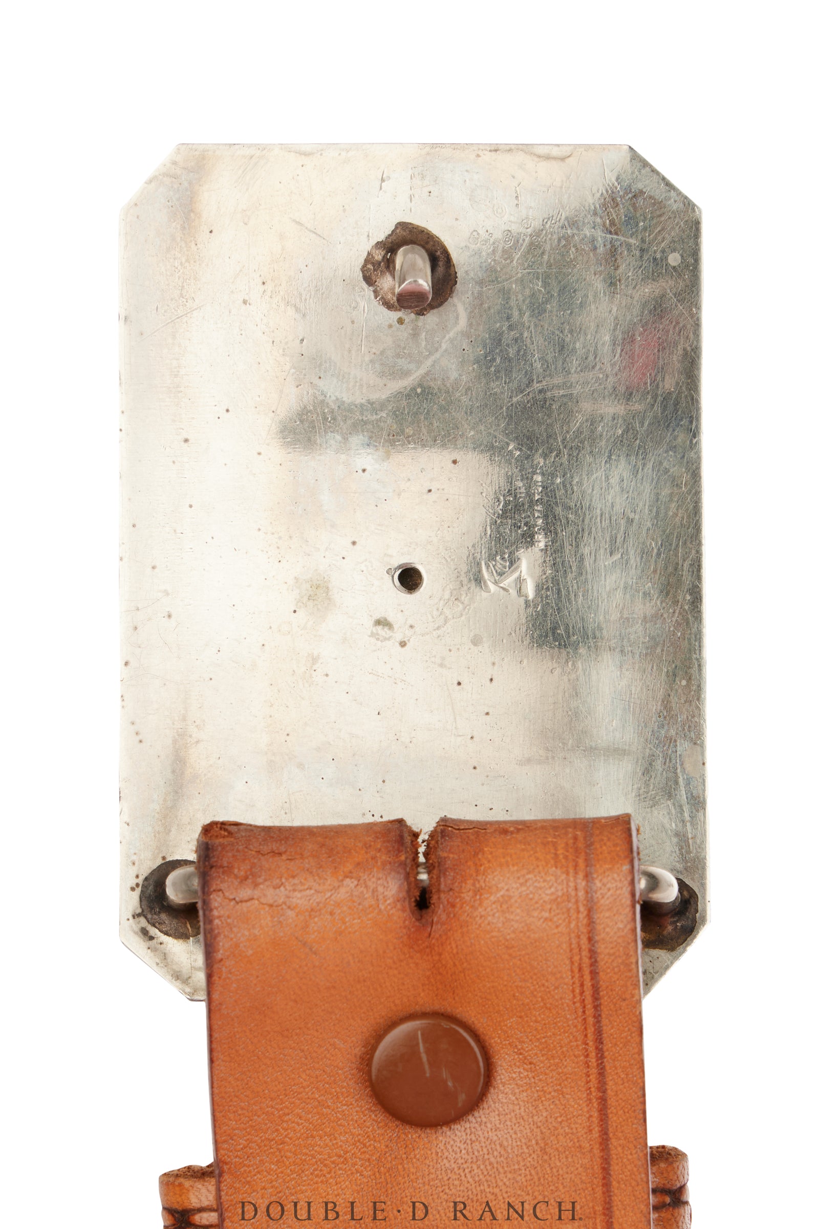 Belt, A Vintage, Buckle, Western, Parade Horse With Diamonds,  Hallmarks, Vintage, 904