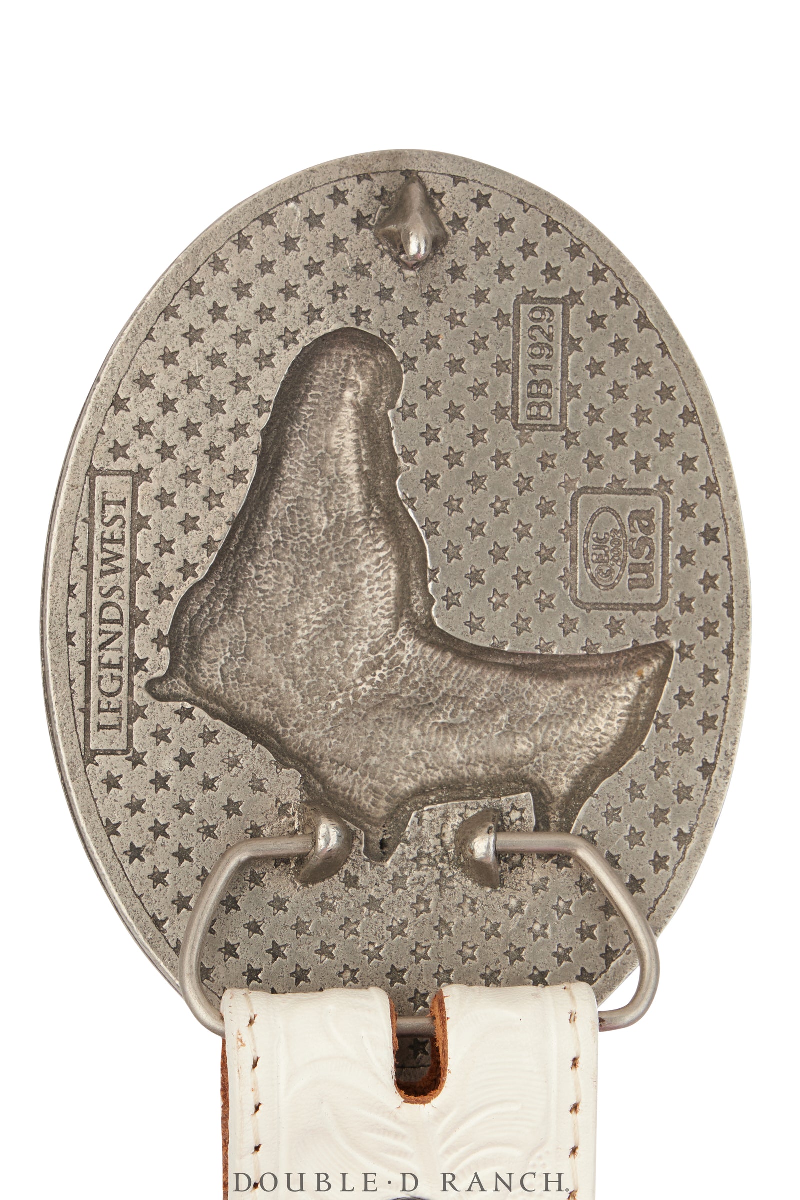 Belt, A Vintage, Buckle, Kitsch, Patriotic Horse, Hallmark, Vintage, 908