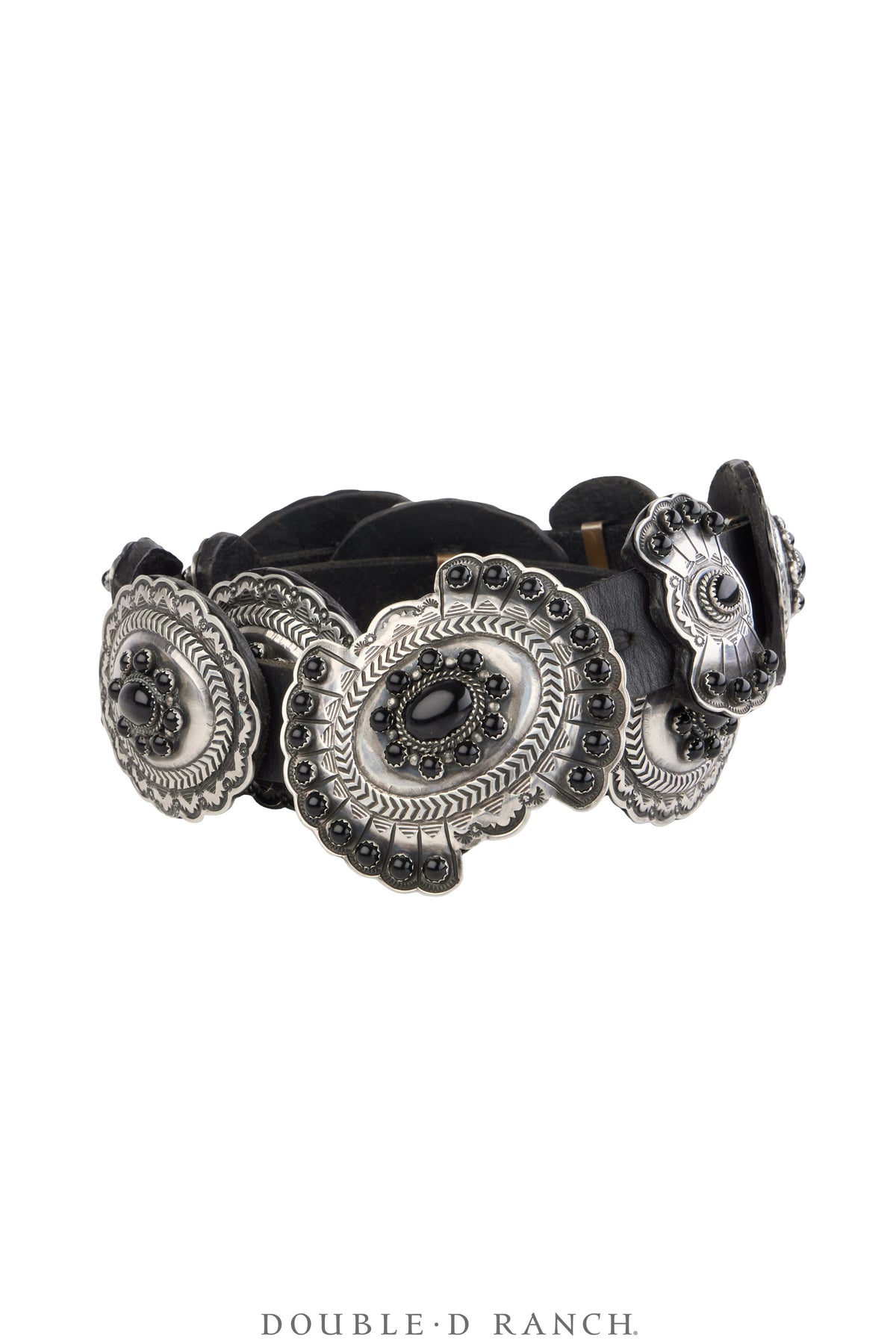 Belt, A Vintage, Concho, Onyx, Hallmark, Vintage, 929