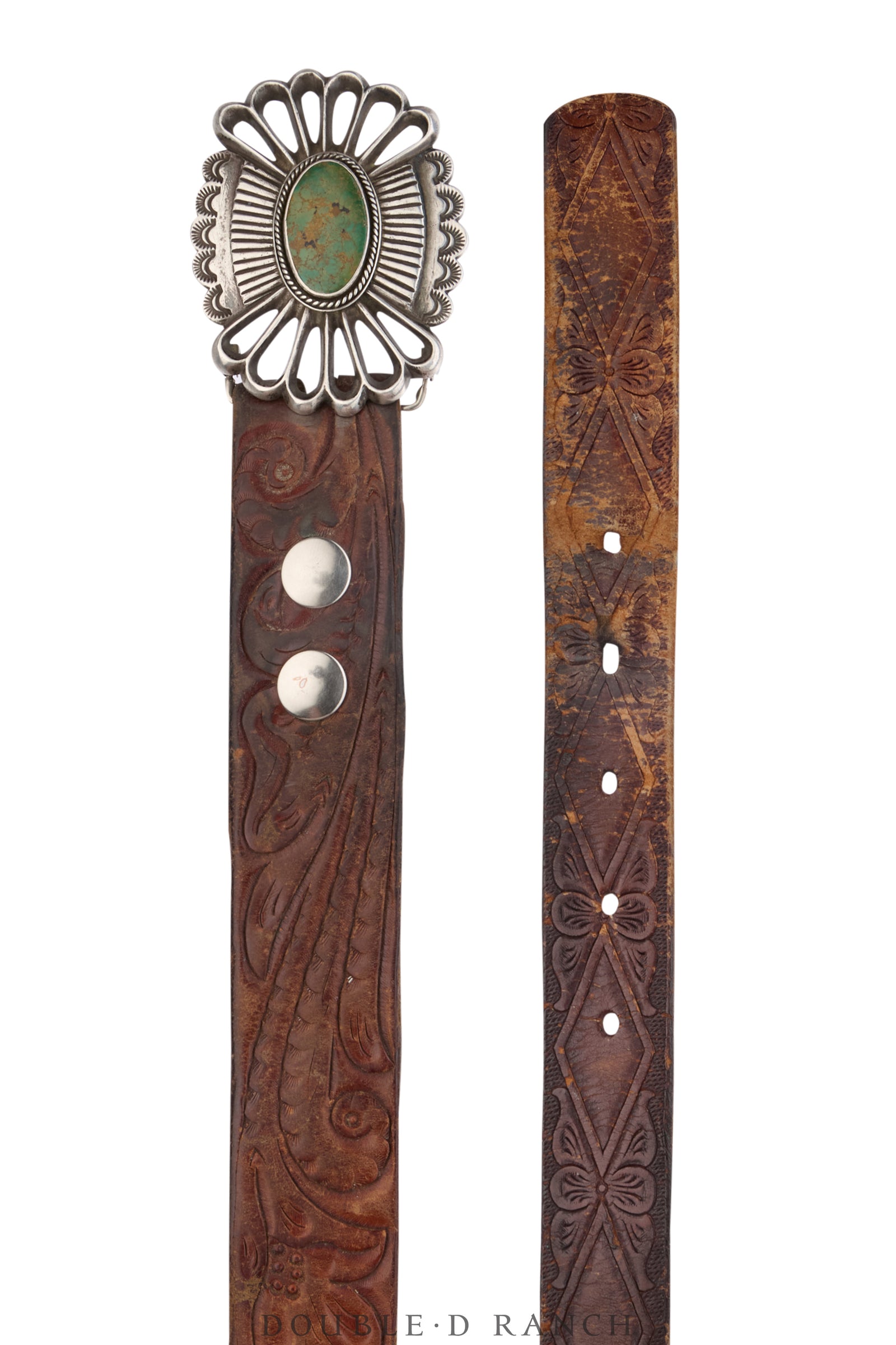 Belt, A Vintage, Cast, Turquoise, Hallmark, Vintage, 945