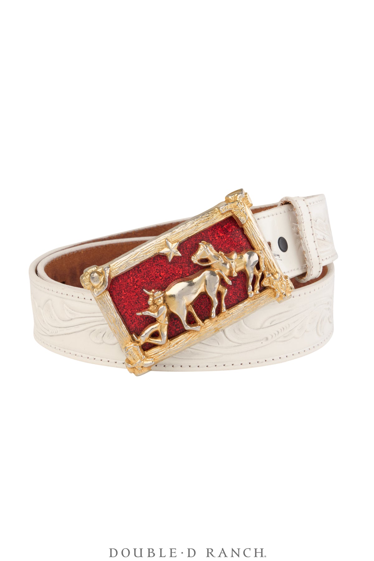 Belt, A Vintage, Buckle, Kitsch, Steer Dogger, Vintage, 972