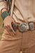 Belt, Concho, Sterling Silver, Second Phase Revival, Hallmark, Contemporary, 409