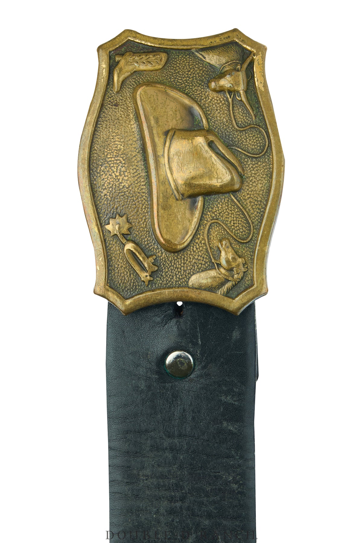 Belt, A Vintage, Buckle Kitsch, Hat & Western Icons, Vintage, 989