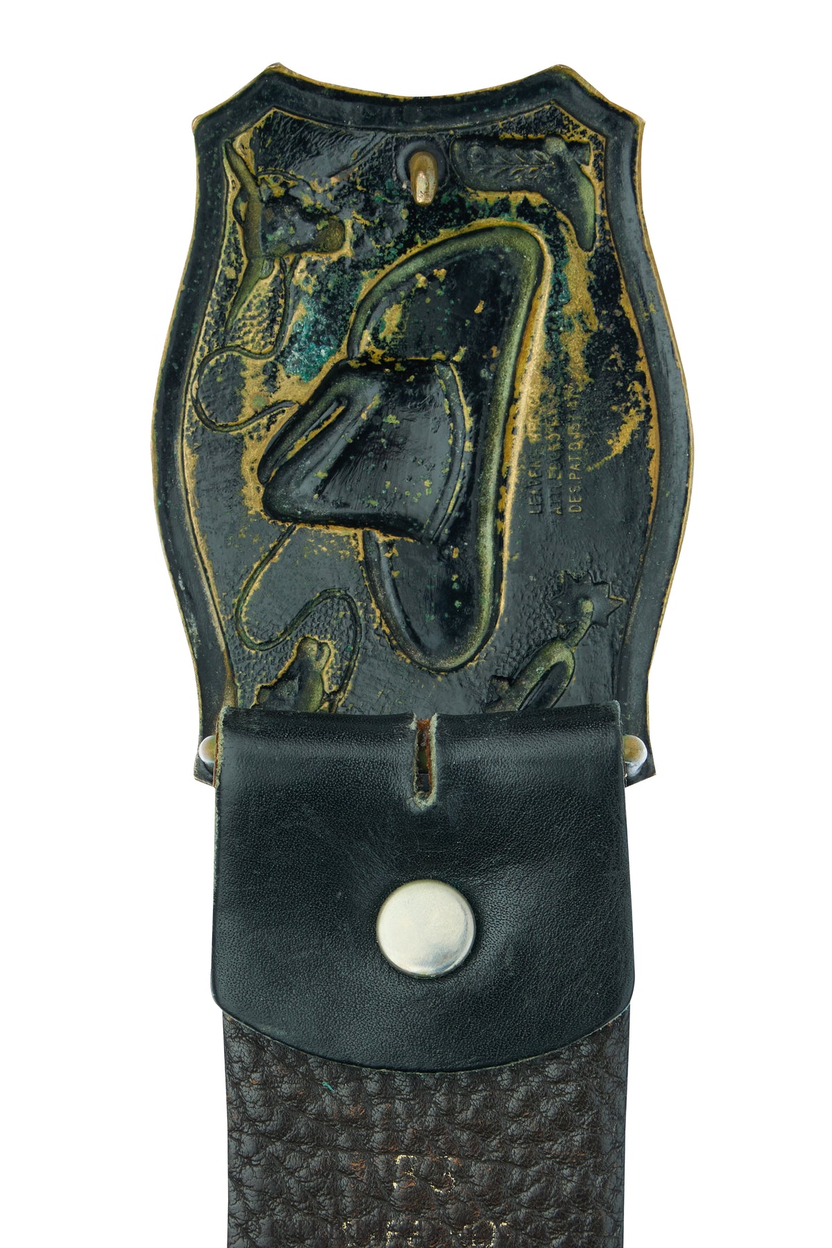 Belt, A Vintage, Buckle Kitsch, Hat & Western Icons, Vintage, 989