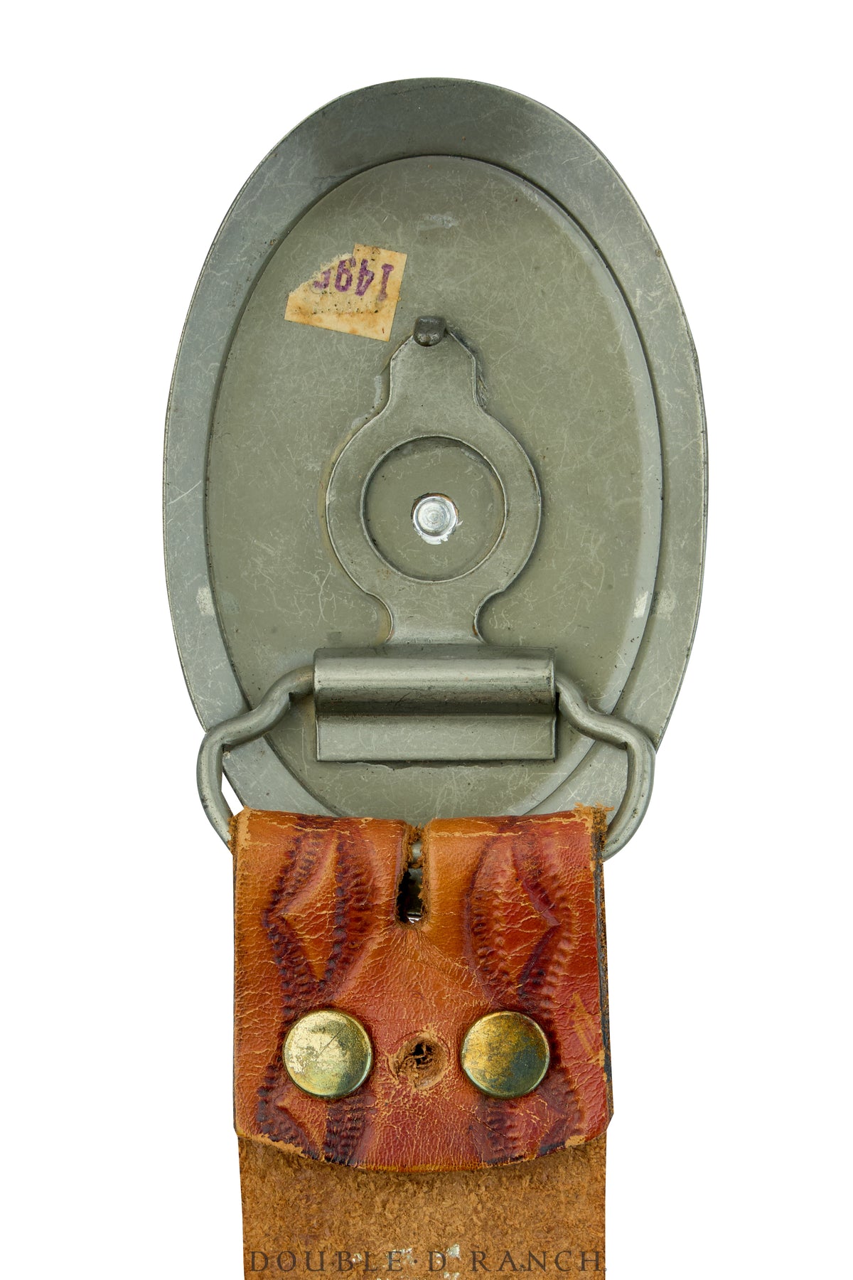 Belt, A Vintage, Buckle Kitsch, Western, Bronc Rider, Vintage, 990
