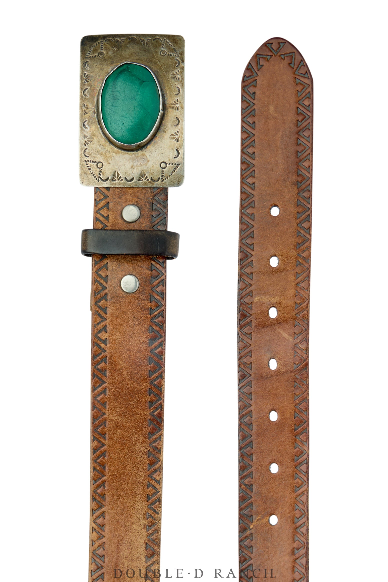 Belt, A Vintage, Buckle, Concho, Turquoise, Vintage, 994