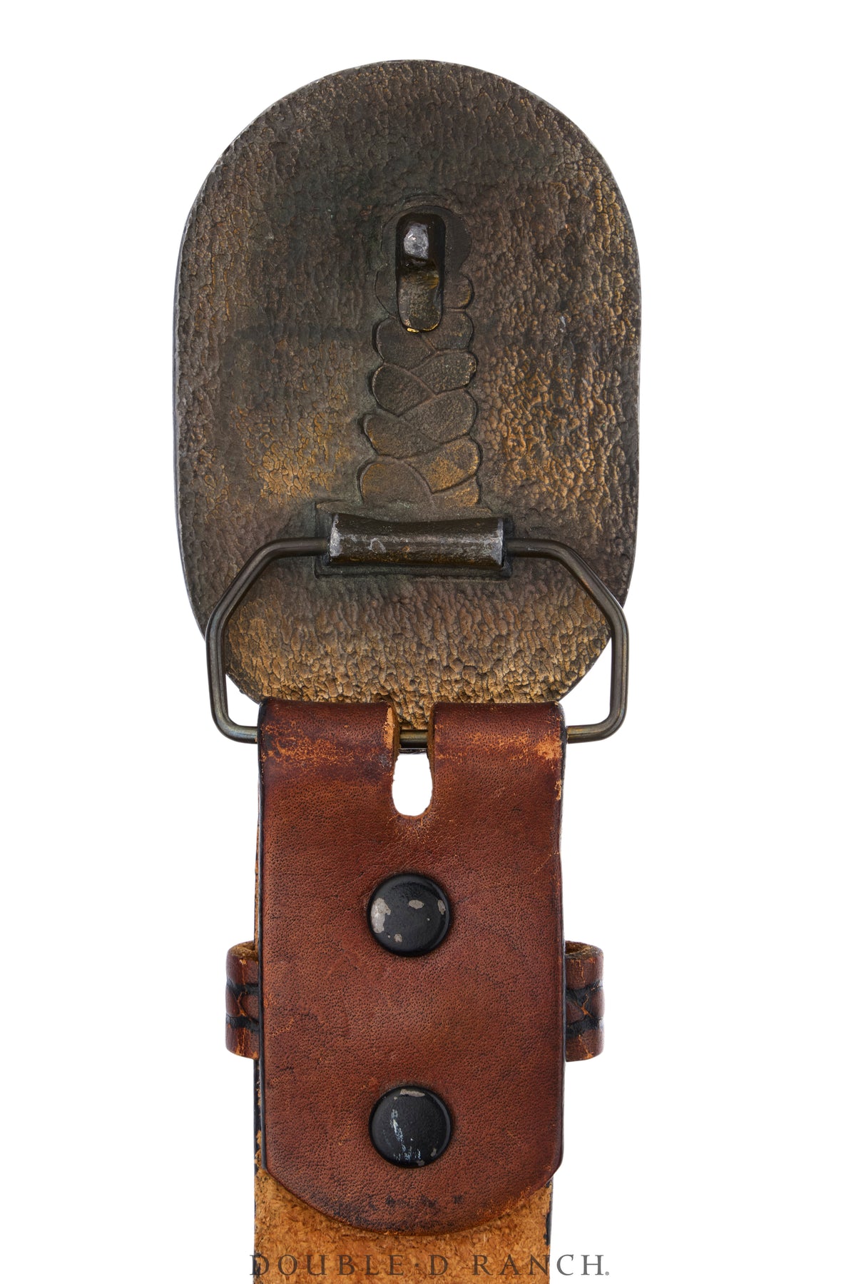 Belt, A Buckle, Western, Roughneck, Vintage, 1262