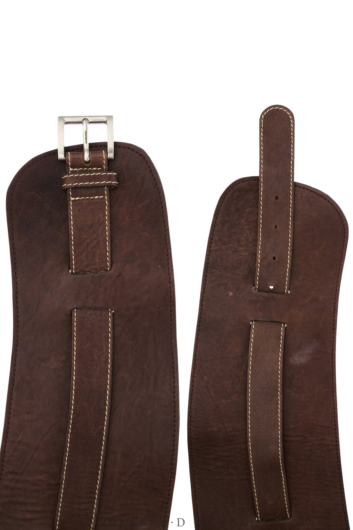 Belt, A Vintage, Wide, Double Wrap, Vintage, 1219