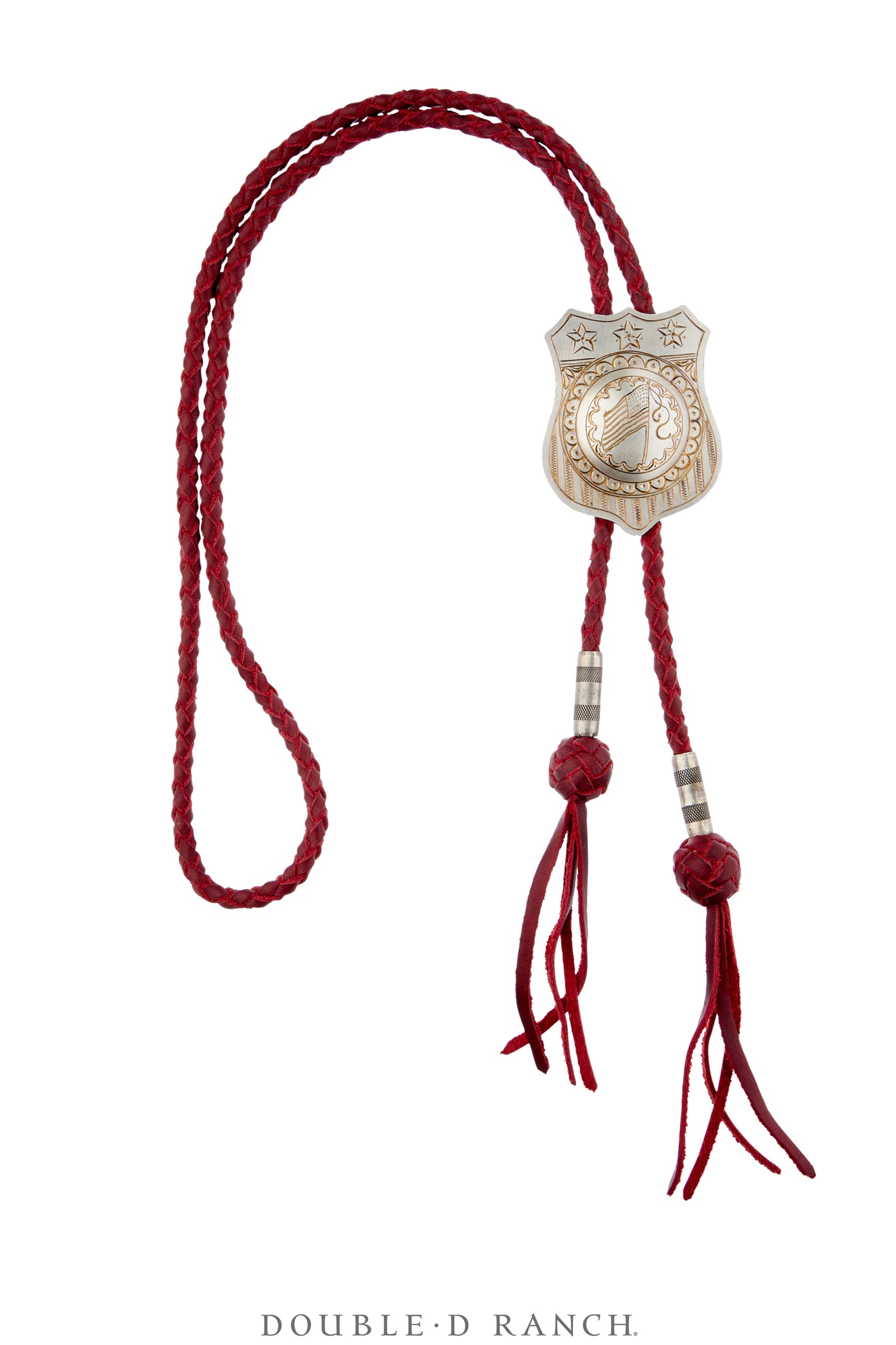 Bolo, Concho, Engraved, Patriotic, Linda Doyle Hallmark, New Old Stock, 3920