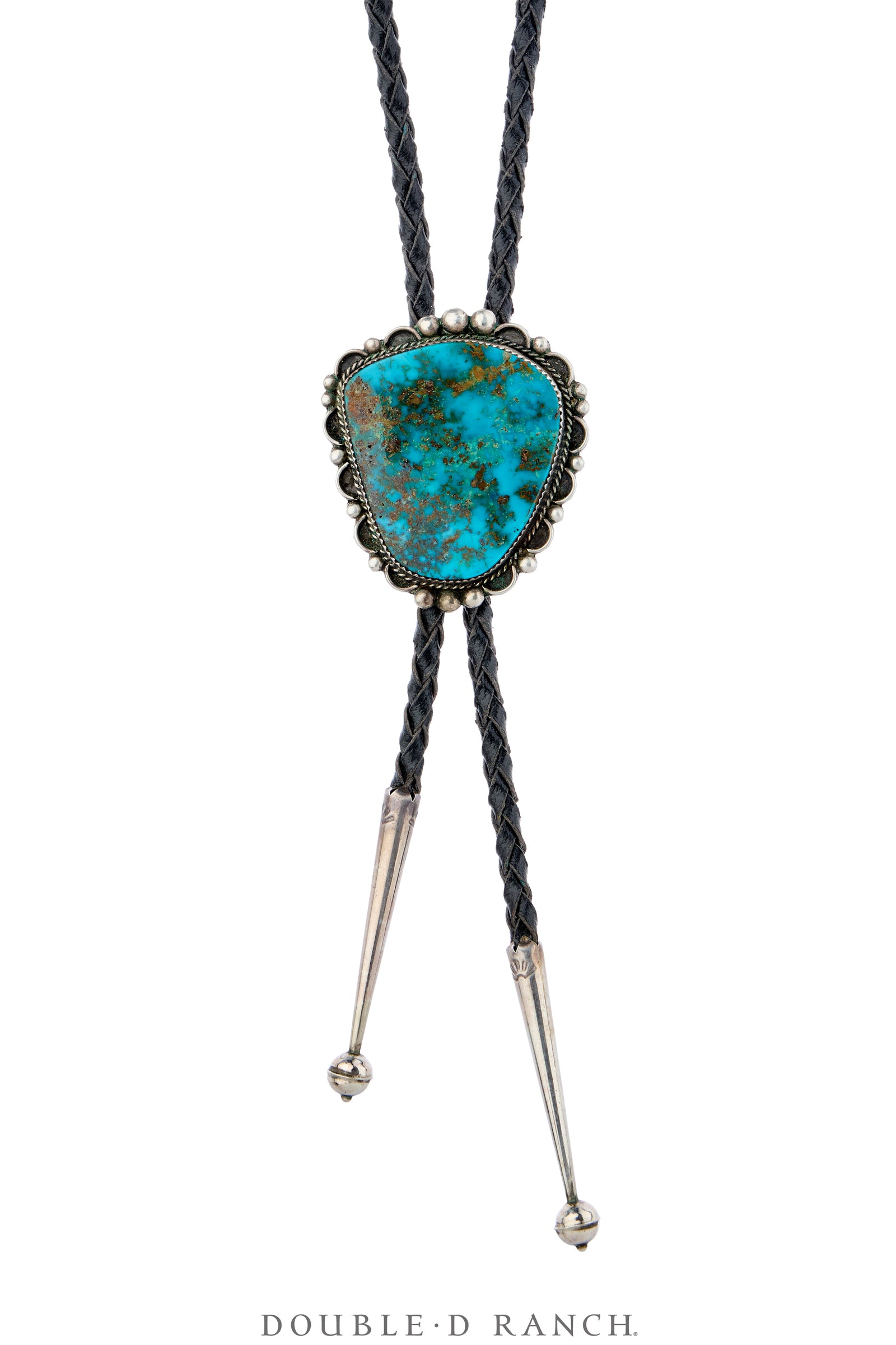 Bolo, Specimen, Turquoise, Pilot Mountain, Hallmark, Vintage, 3923