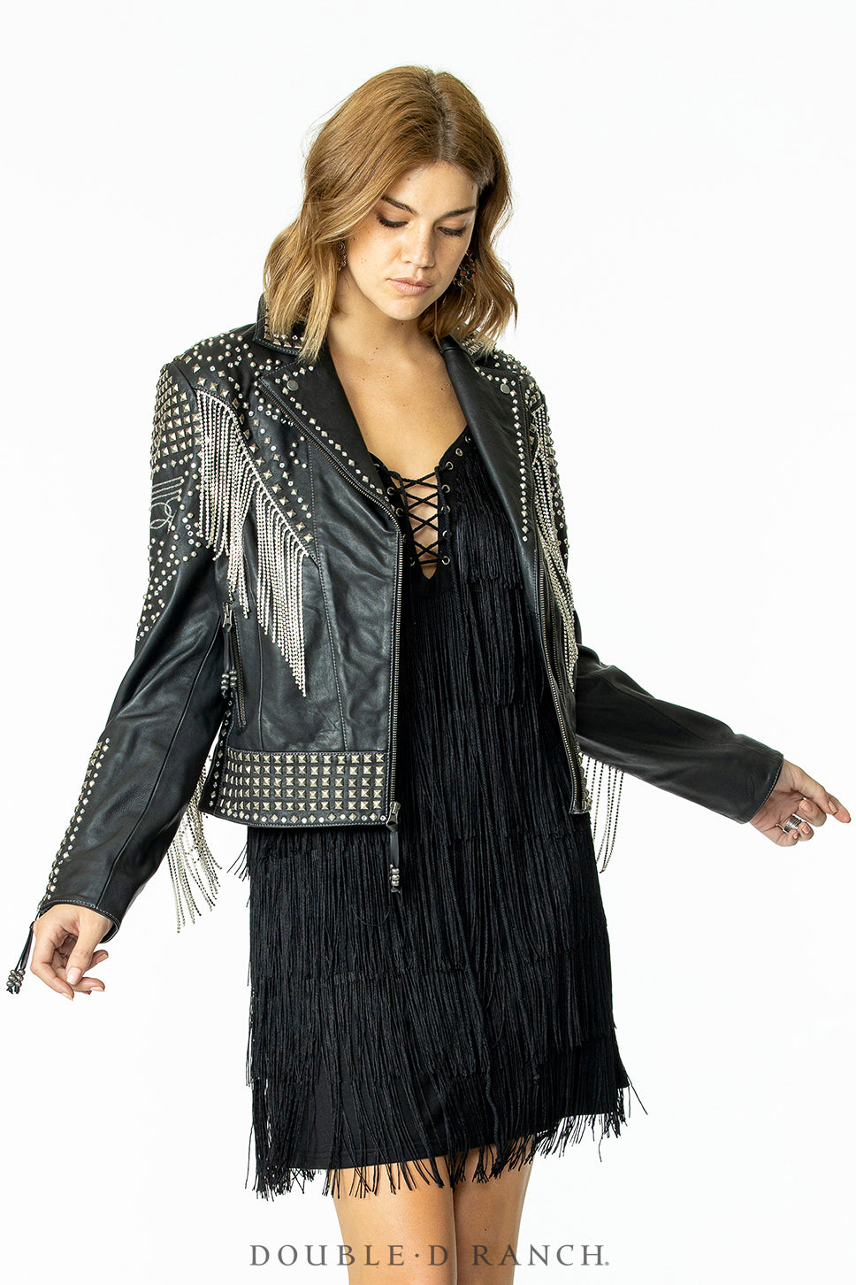Rhinestoned Cowboy Jacket - Double D Ranch