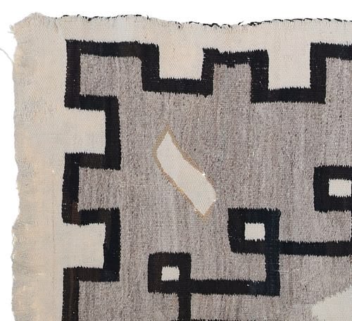 Home, Textile, Rug, Navajo, Chinle Trading Post, Vintage ‘20s  51" x 35", 208