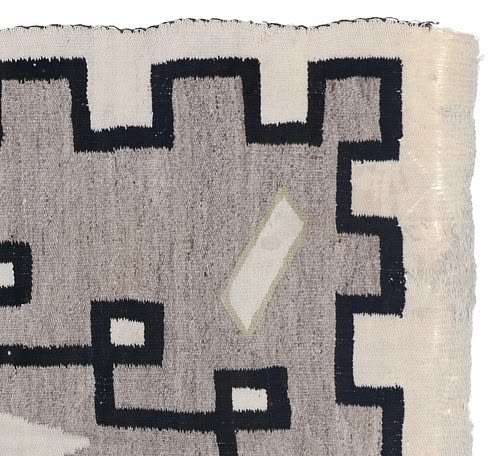 Home, Textile, Rug, Navajo, Chinle Trading Post, Vintage ‘20s  51" x 35", 208