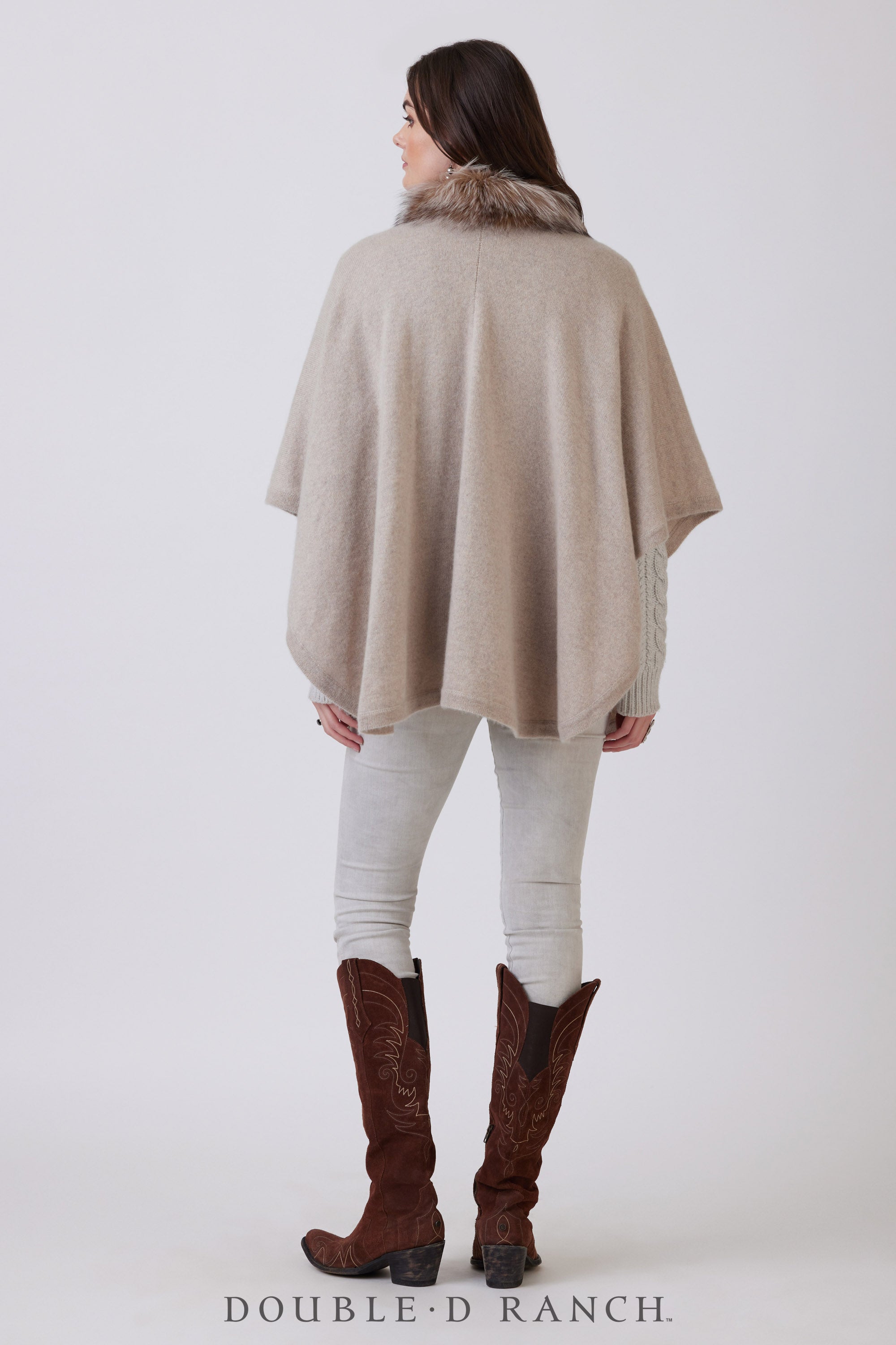 Cape, Cashmere, Knit