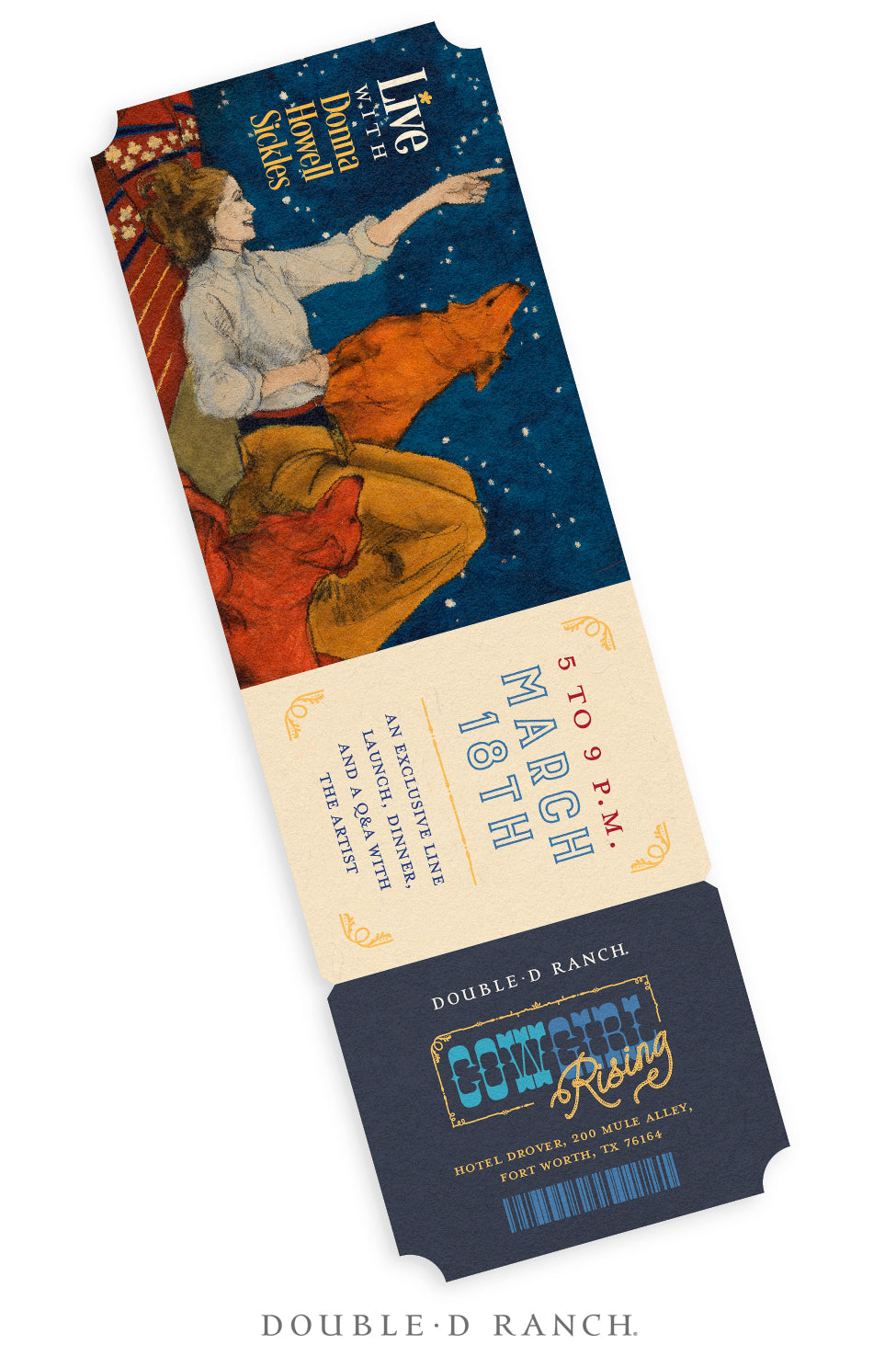 Ticket, Addiction, Ft. Worth, Cowgirl Rising Launch, 2025