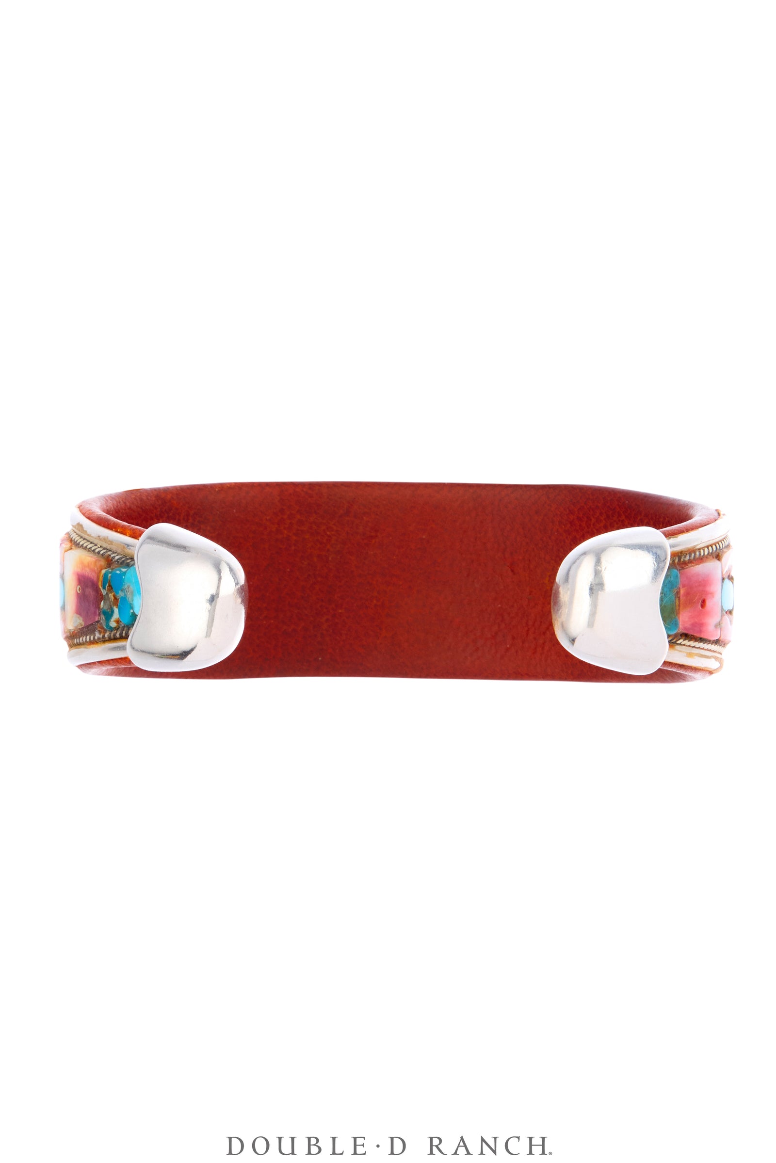 Cuff, Inlay, Turquoise, Leather Lined, Artisan, Charlie Favour, Contemporary, 4339