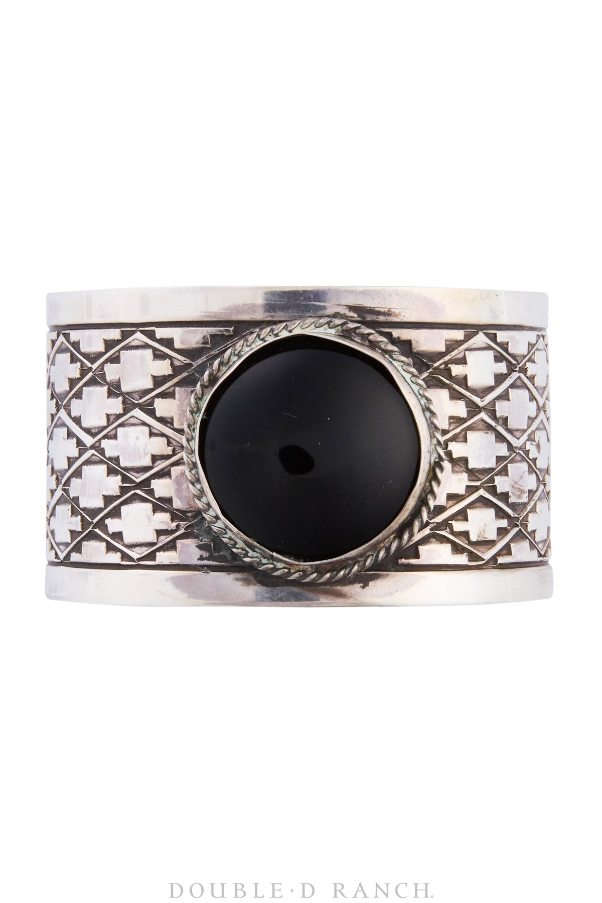Cuff, Natural Stone, Onyx, Hallmark, Vintage, 3800