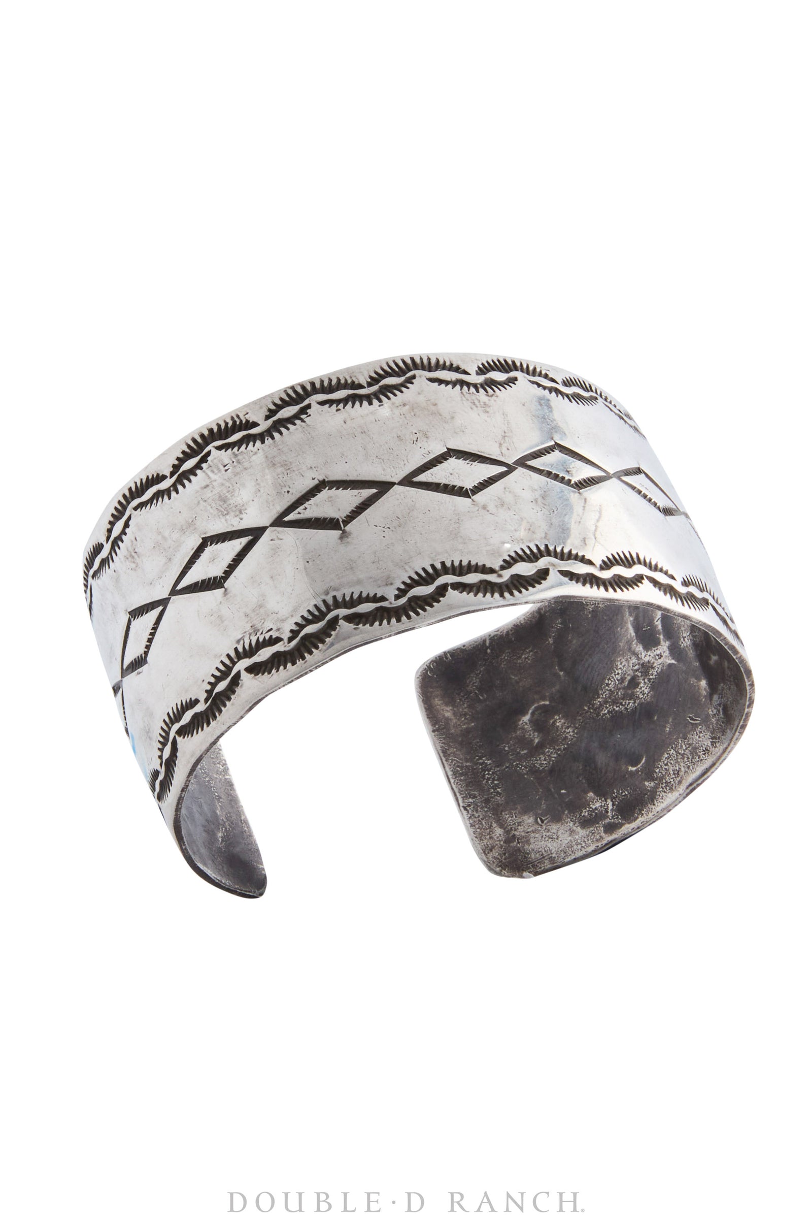 Cuff, Stampwork, Sterling Silver, Hallmark, Vintage, 3768