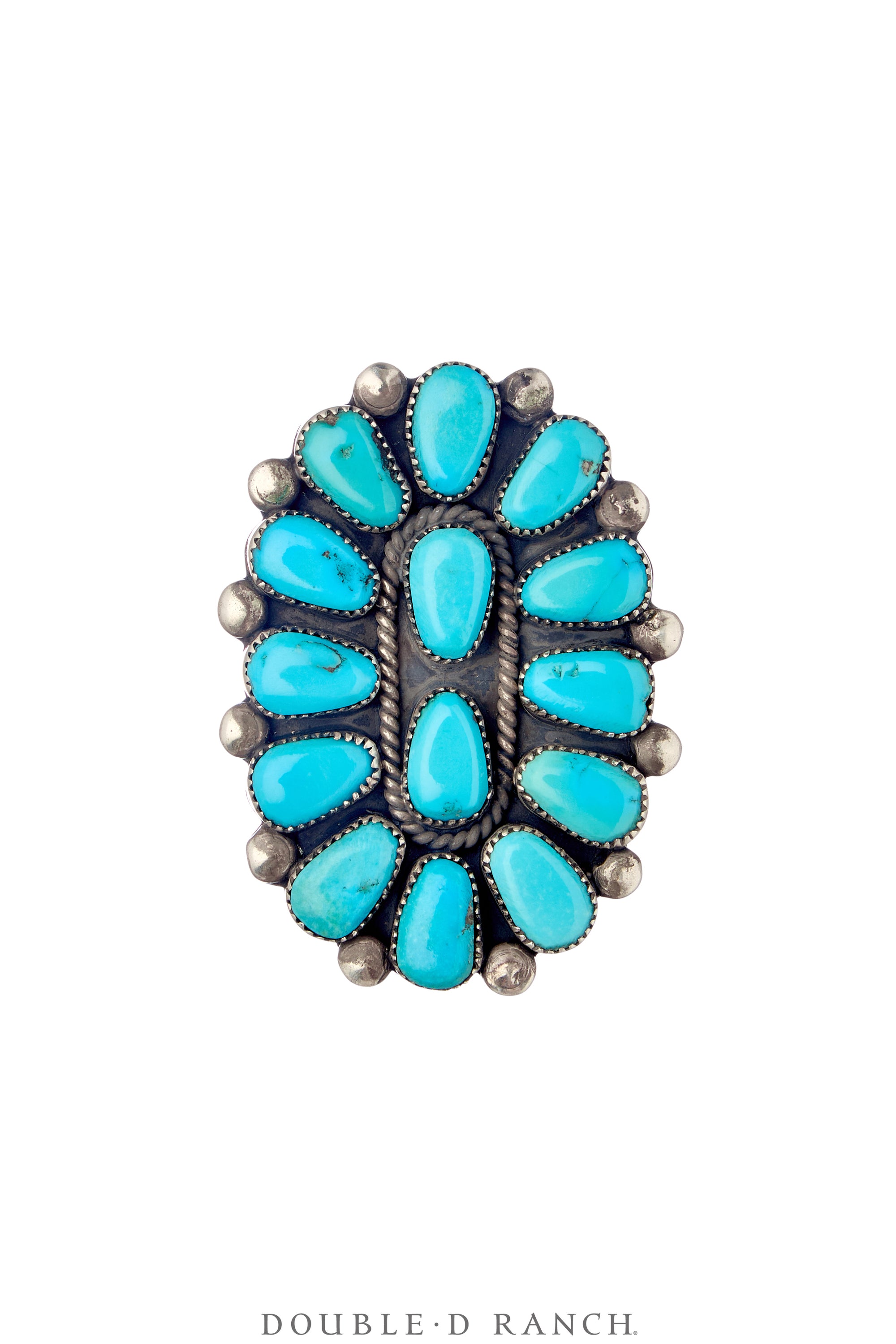 Ring, Cluster, Sleeping Beauty, Hallmark, Vintage, circa1973, 1878