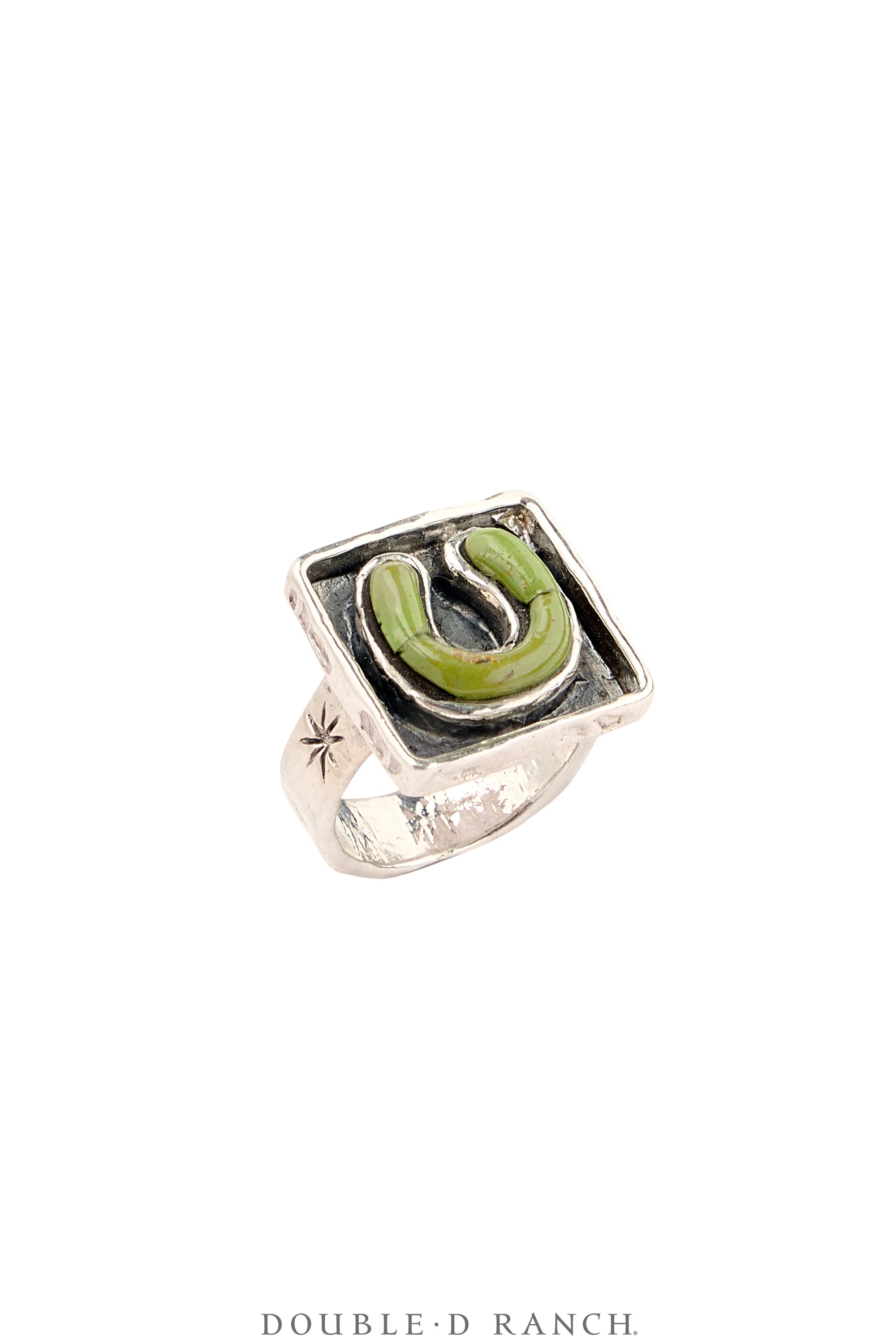 Ring, Inlay, Horseshoe,  Hallmark, Contemporary, 835F