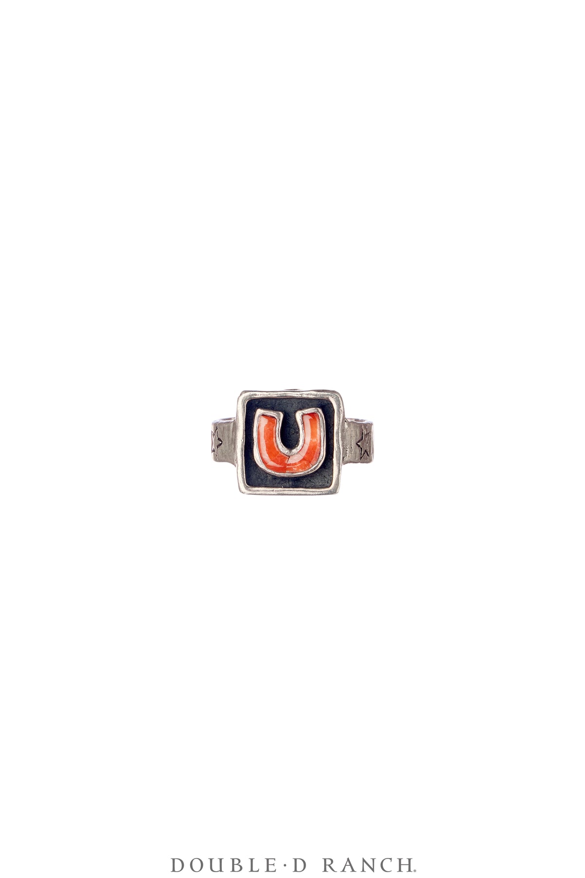 Ring, Inlay, Horseshoe, Hallmark, Contemporary, 835G