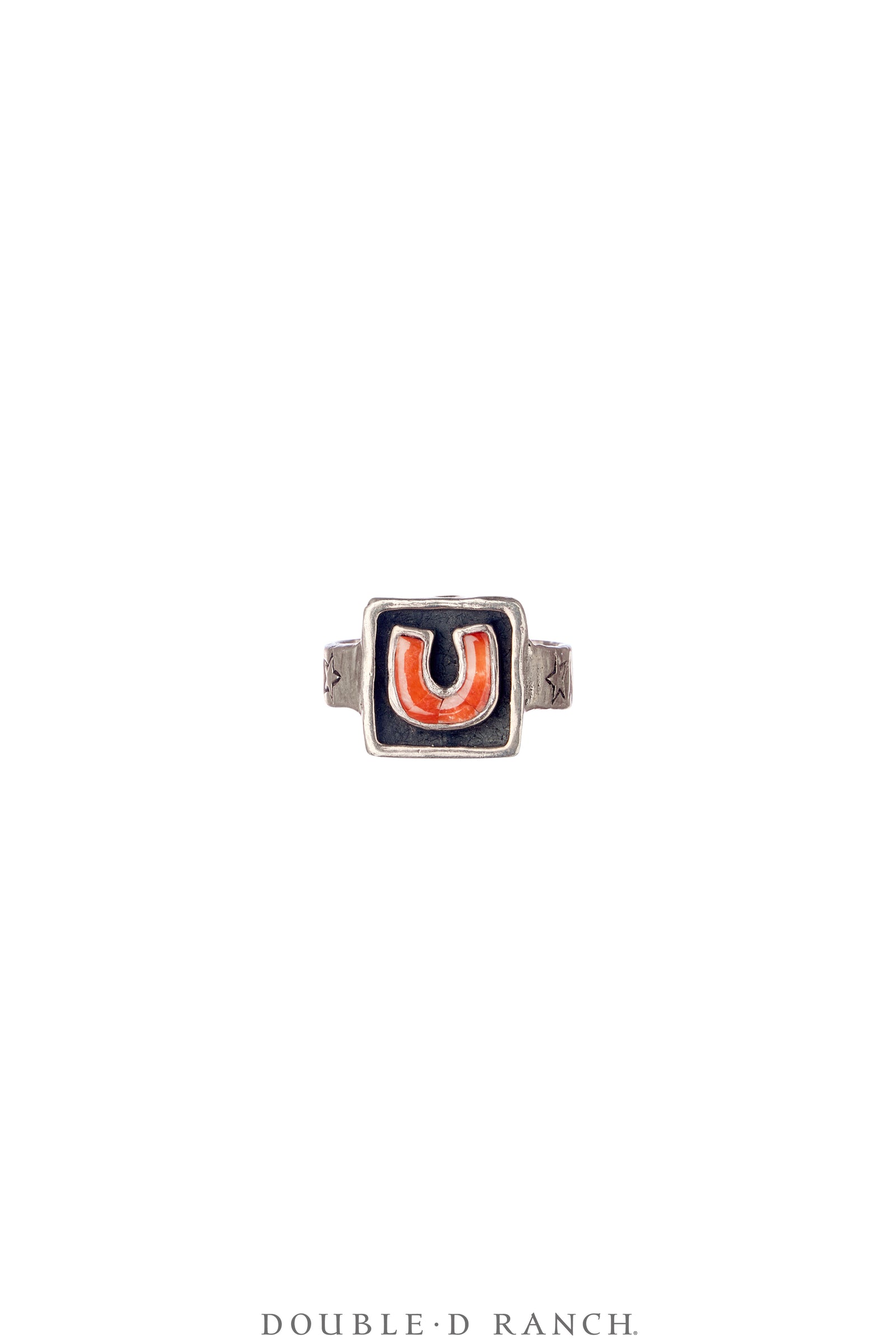 Ring, Inlay, Horseshoe, Hallmark, Contemporary, 835G