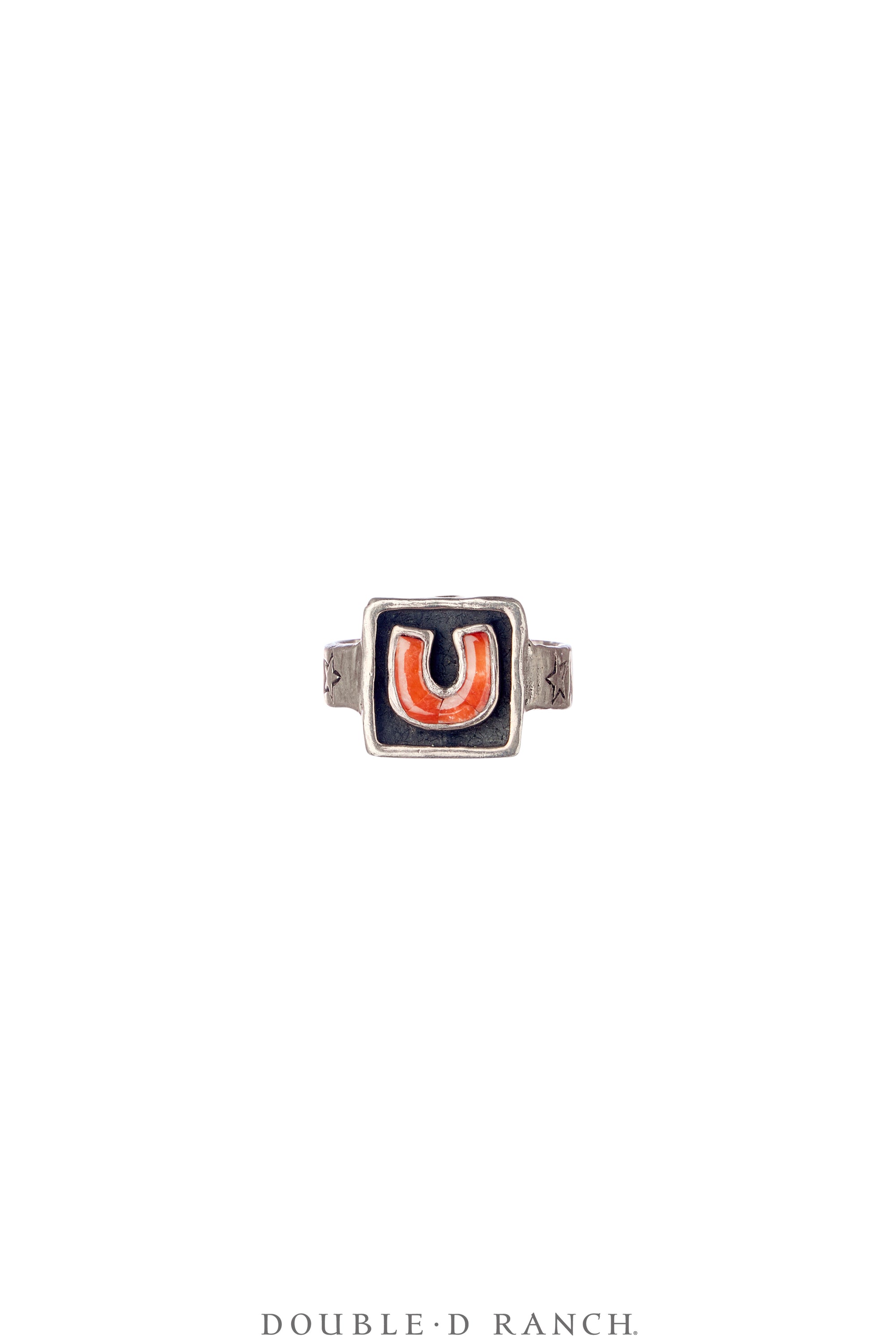 Ring, Inlay, Horseshoe, Hallmark, Contemporary, 835G