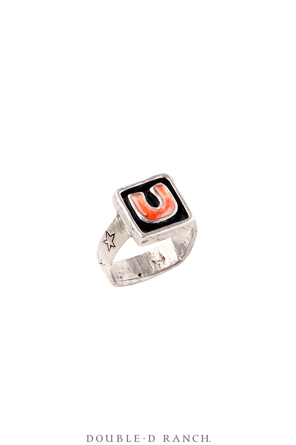 Ring, Inlay, Horseshoe, Hallmark, Contemporary, 835G