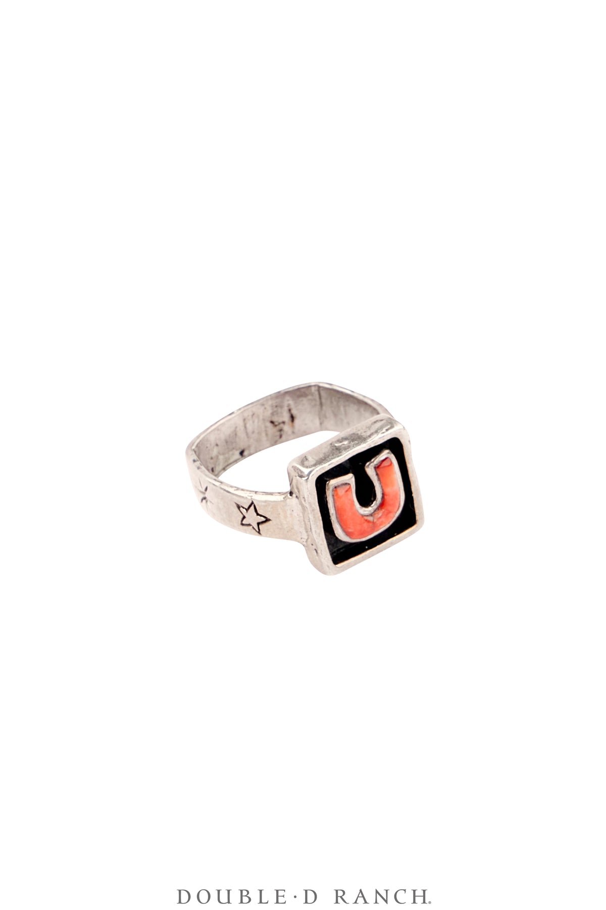 Ring, Inlay, Horseshoe, Hallmark, Contemporary, 835G