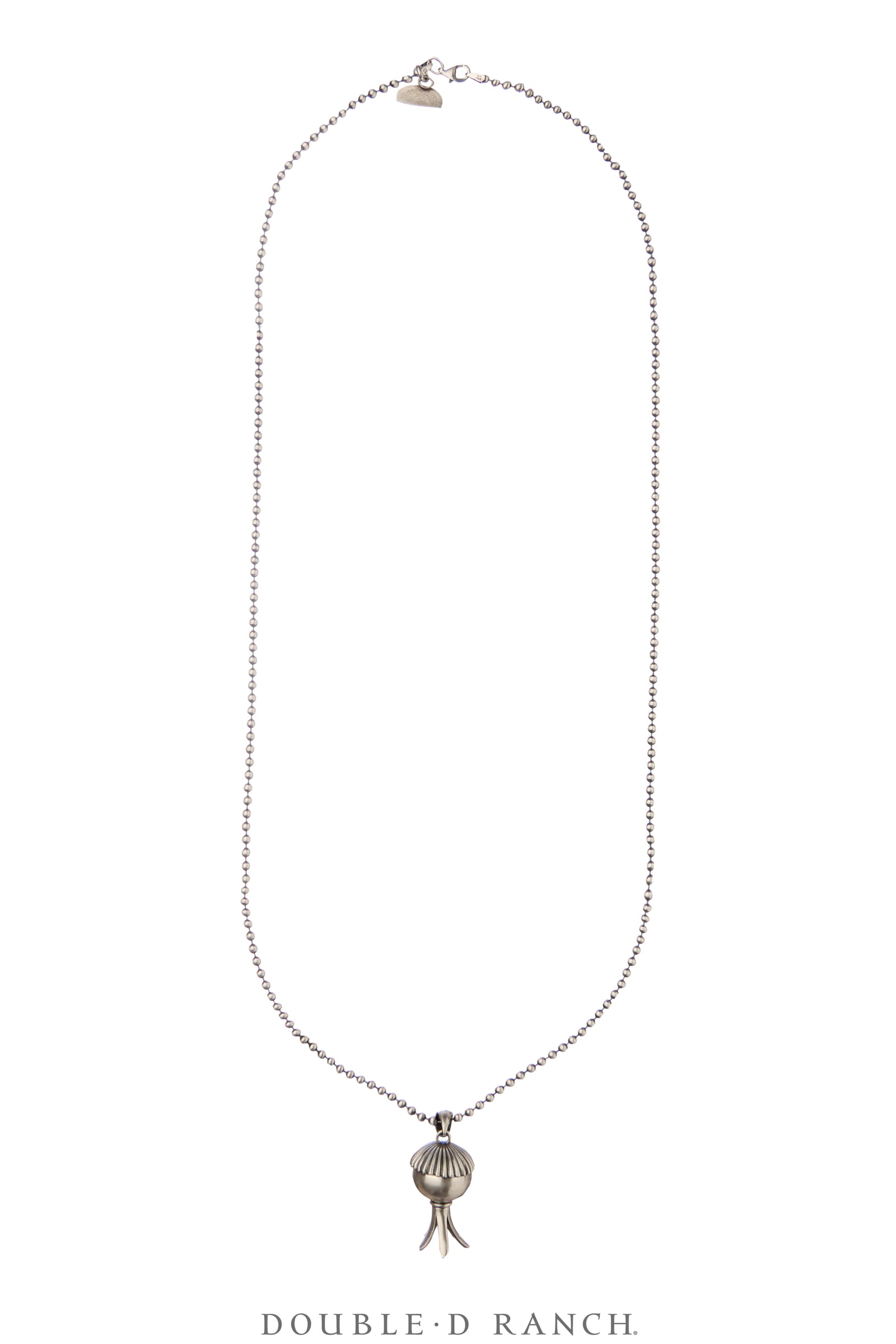 Necklace, Blossom, Sterling Silver, Acorn Blossom, Dennis Hogan, Contemporary, 3684