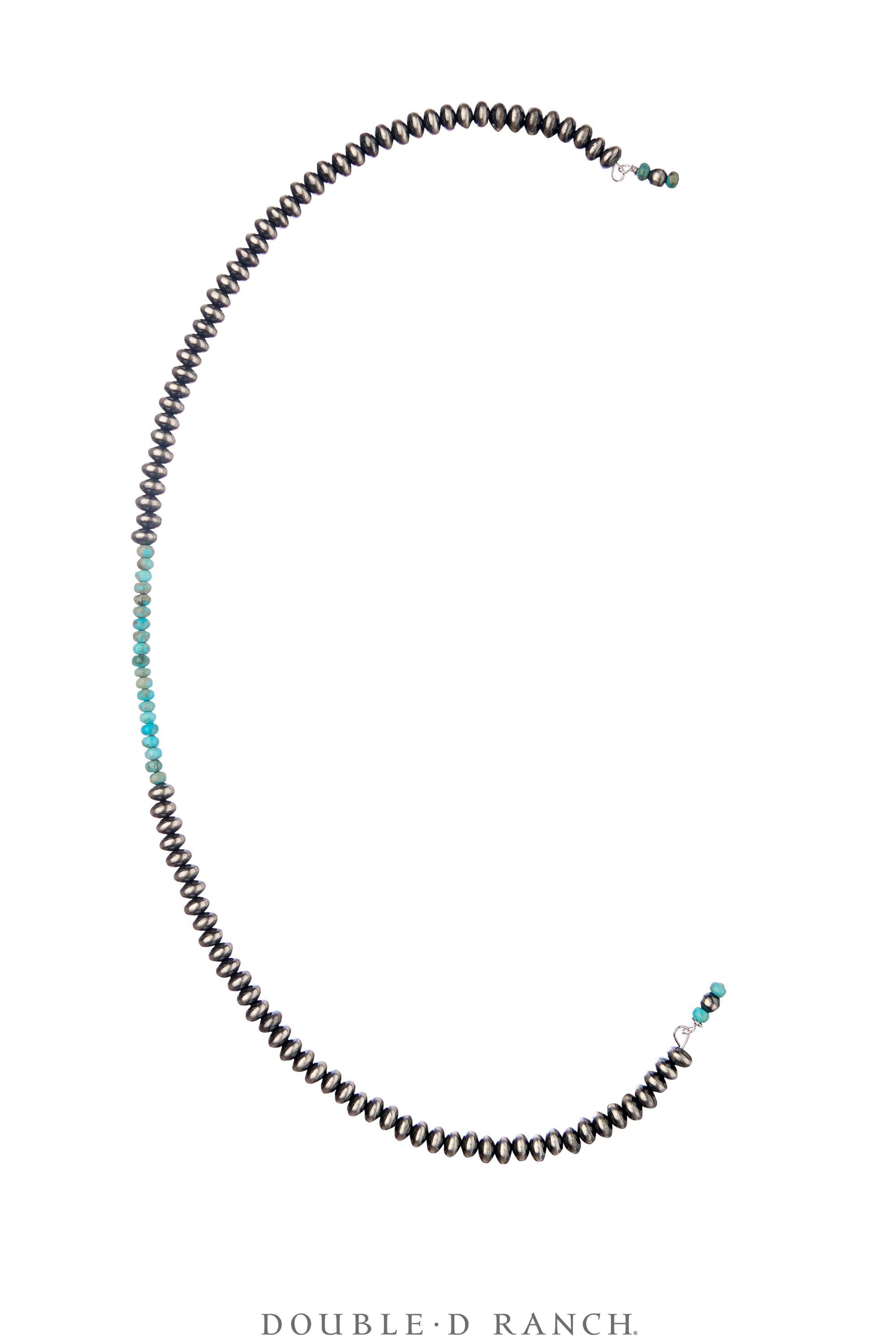 Necklace, Novelty, Choker, Turquoise, Sterling Silver,  Contemporary, 3693