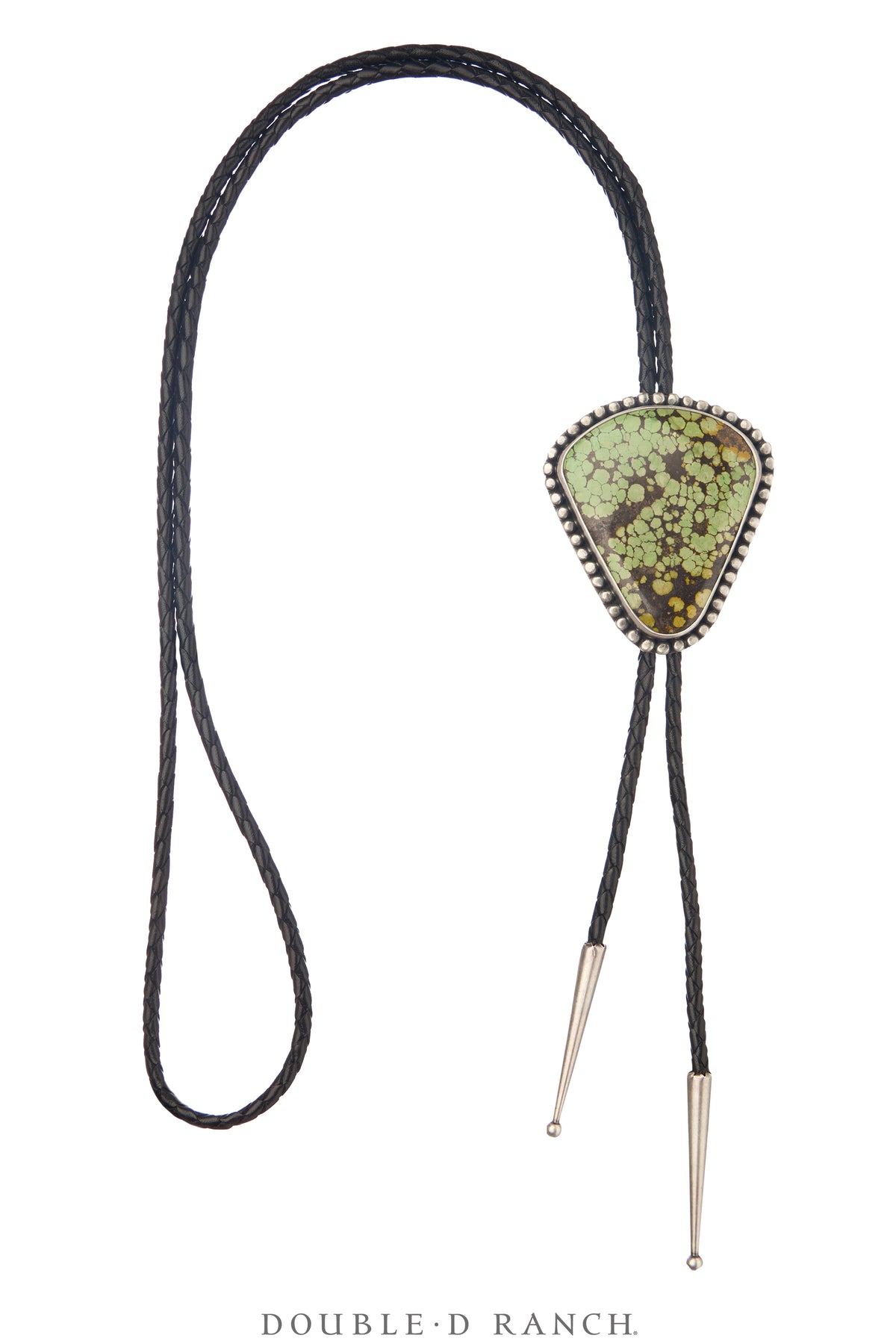 Bolo, Natural Stone, Kingman Turquoise, Hallmark, Contemporary, 3683