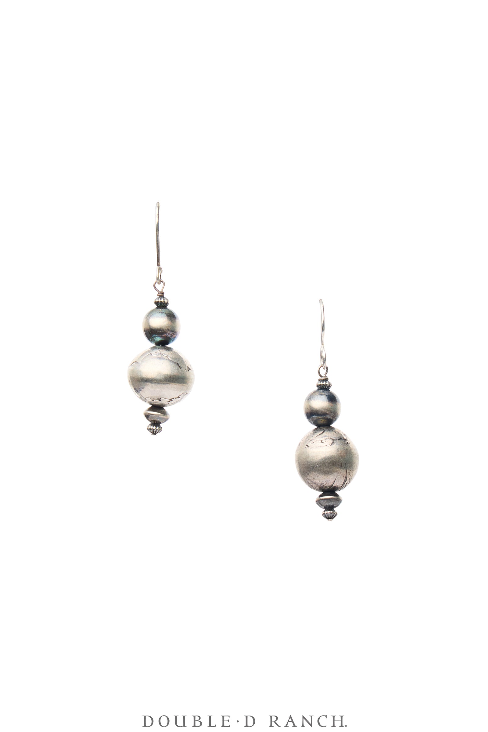 Earrings, Desert Pearl, Sterling Silver, Contemporary, 2120