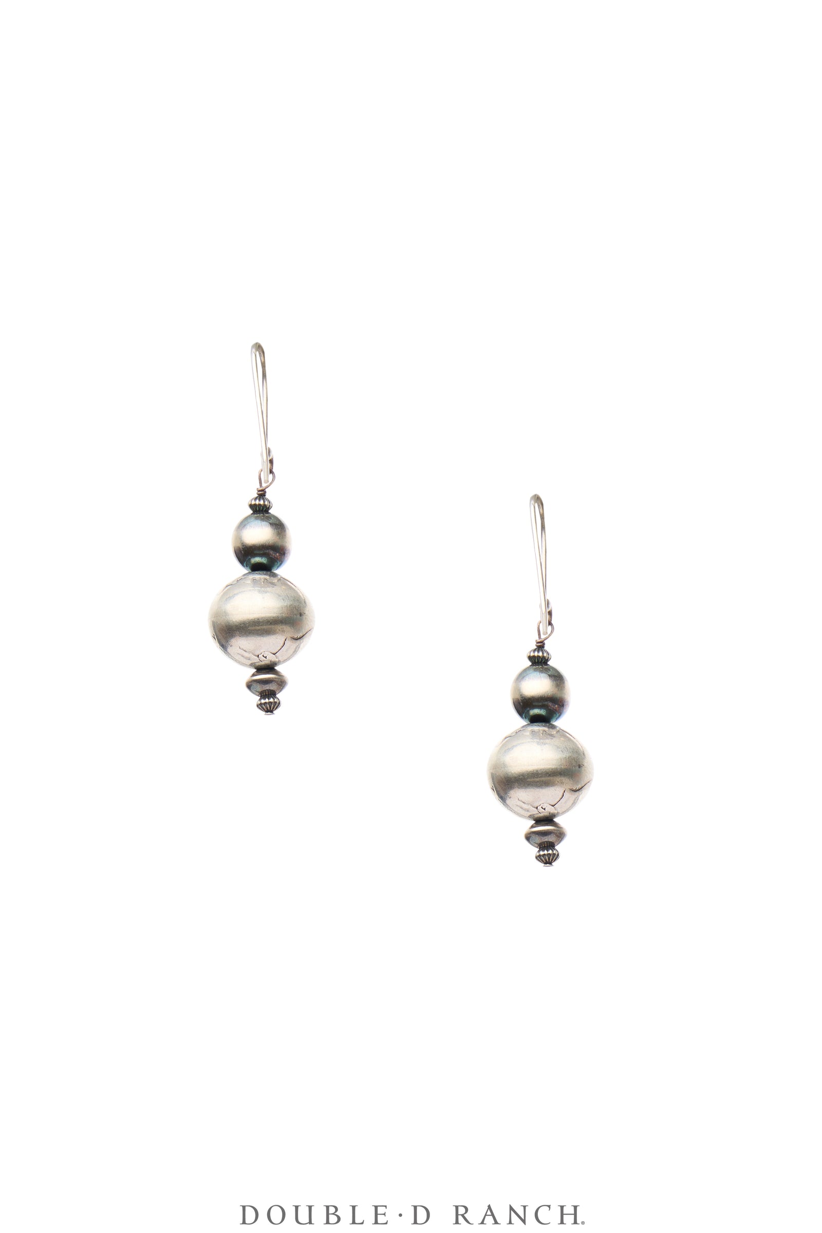Earrings, Desert Pearl, Sterling Silver, Contemporary, 2120