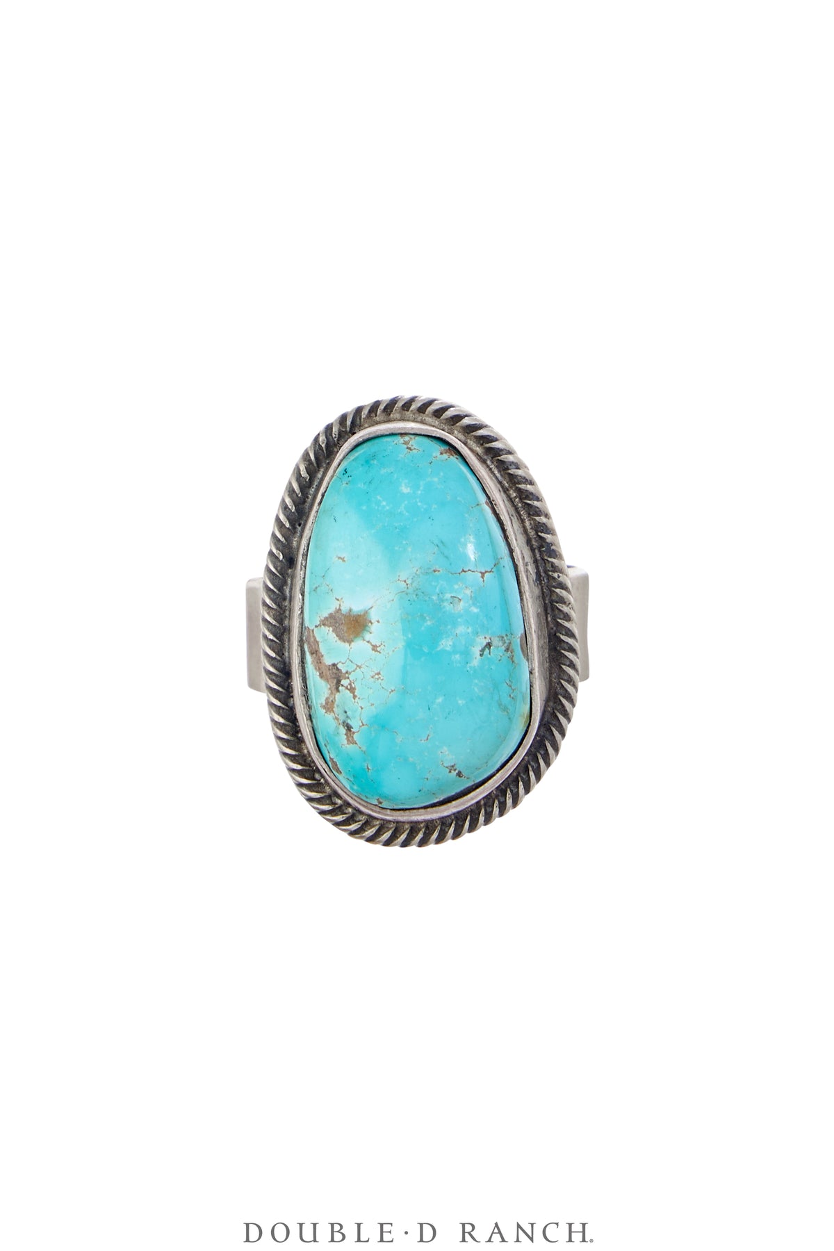 Ring, Natural Stone, Turquoise, Hallmark, Contemporary, Adjustable, 1720