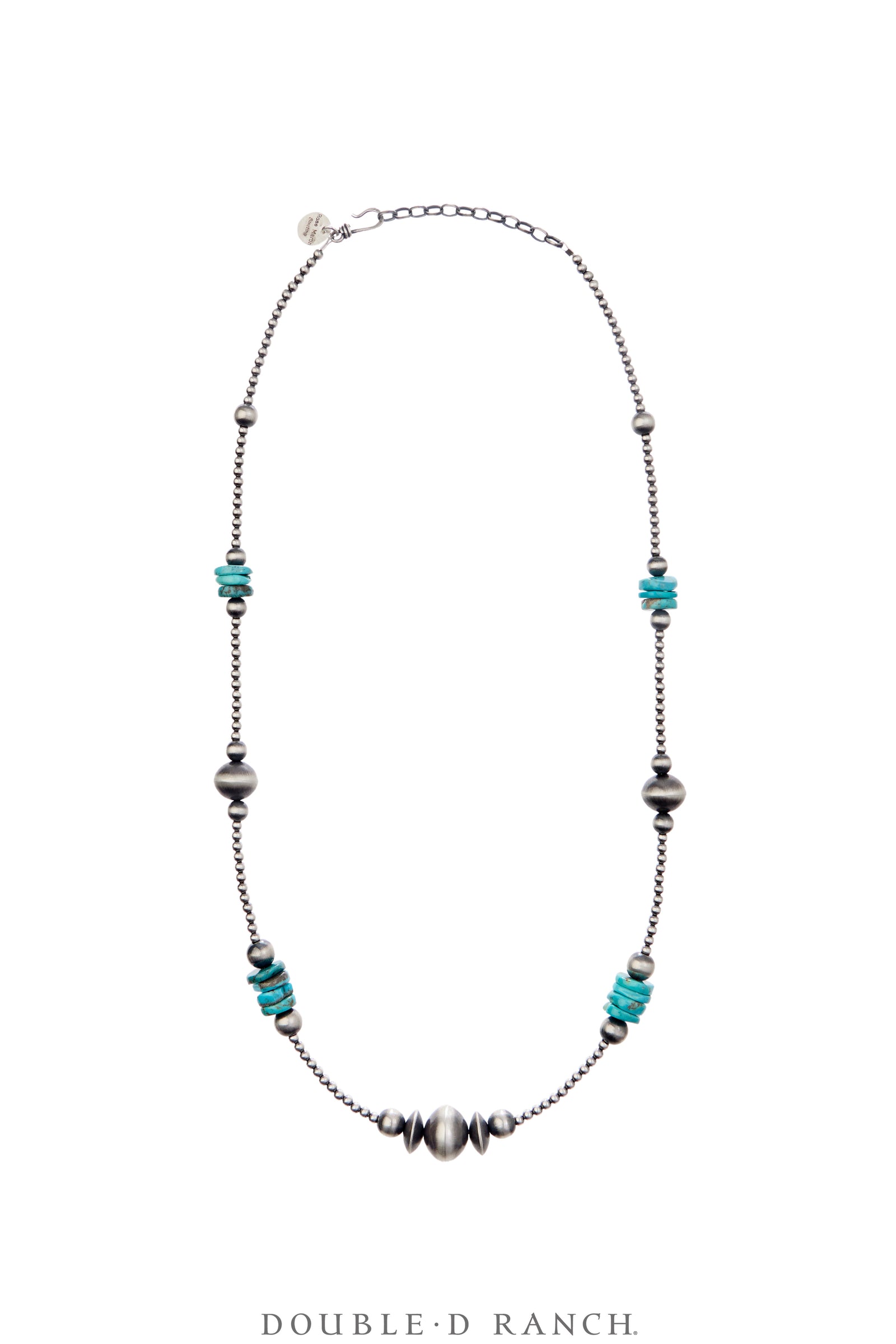 Necklace, Desert Pearl, Turquoise, Hallmark, Contemporary 22", 3521