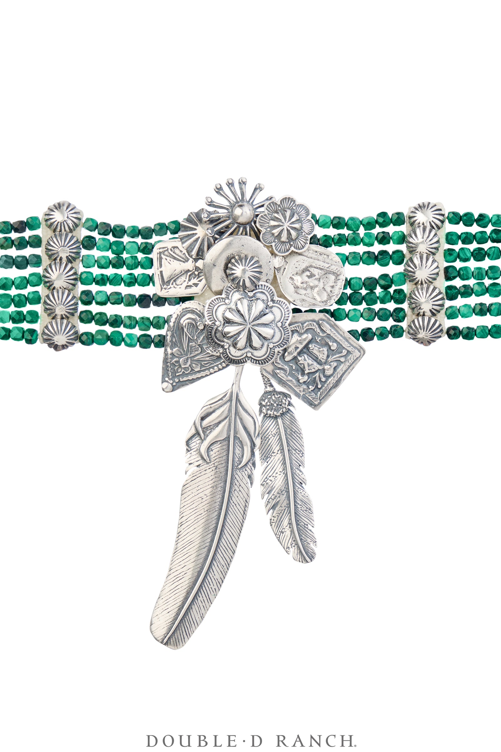 Necklace, Mummy's Bundle, by Double D Ranch, Aguilar, Choker, Crosses & Charms, 142C