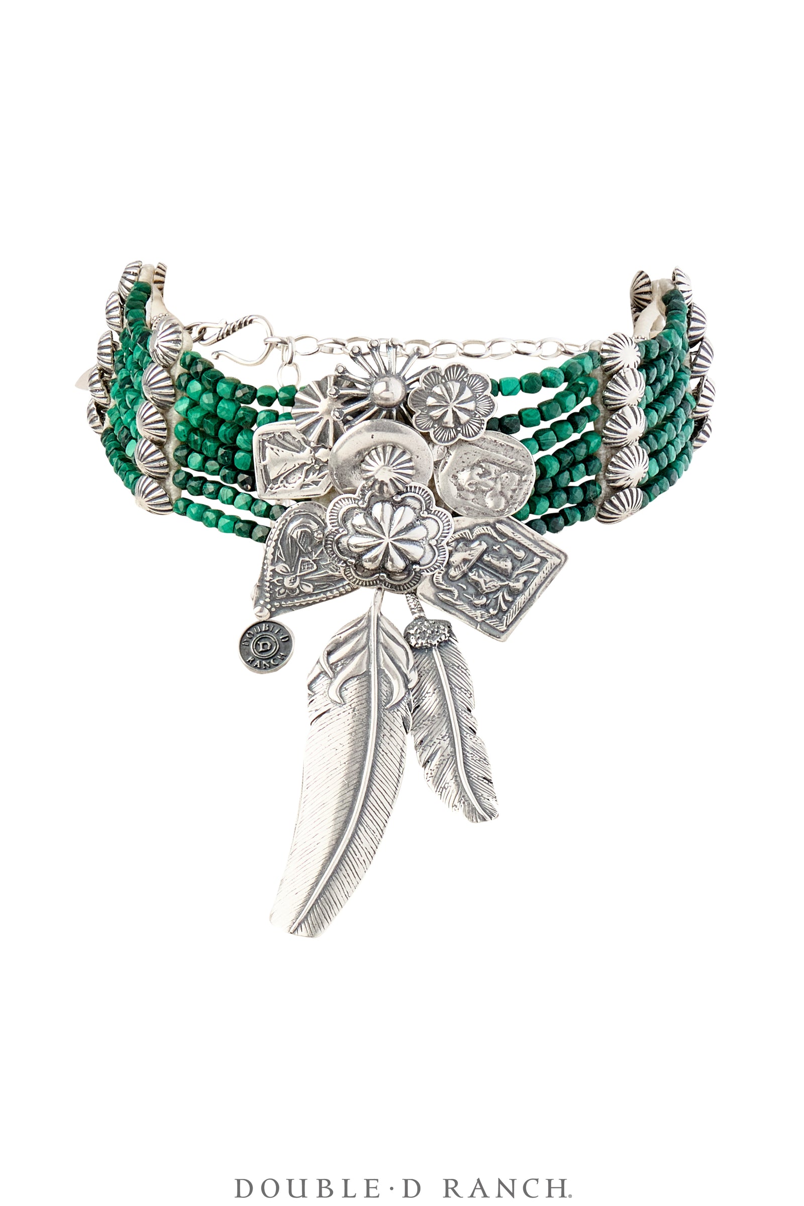 Necklace, Mummy's Bundle, by Double D Ranch, Aguilar, Choker, Crosses & Charms, 142C