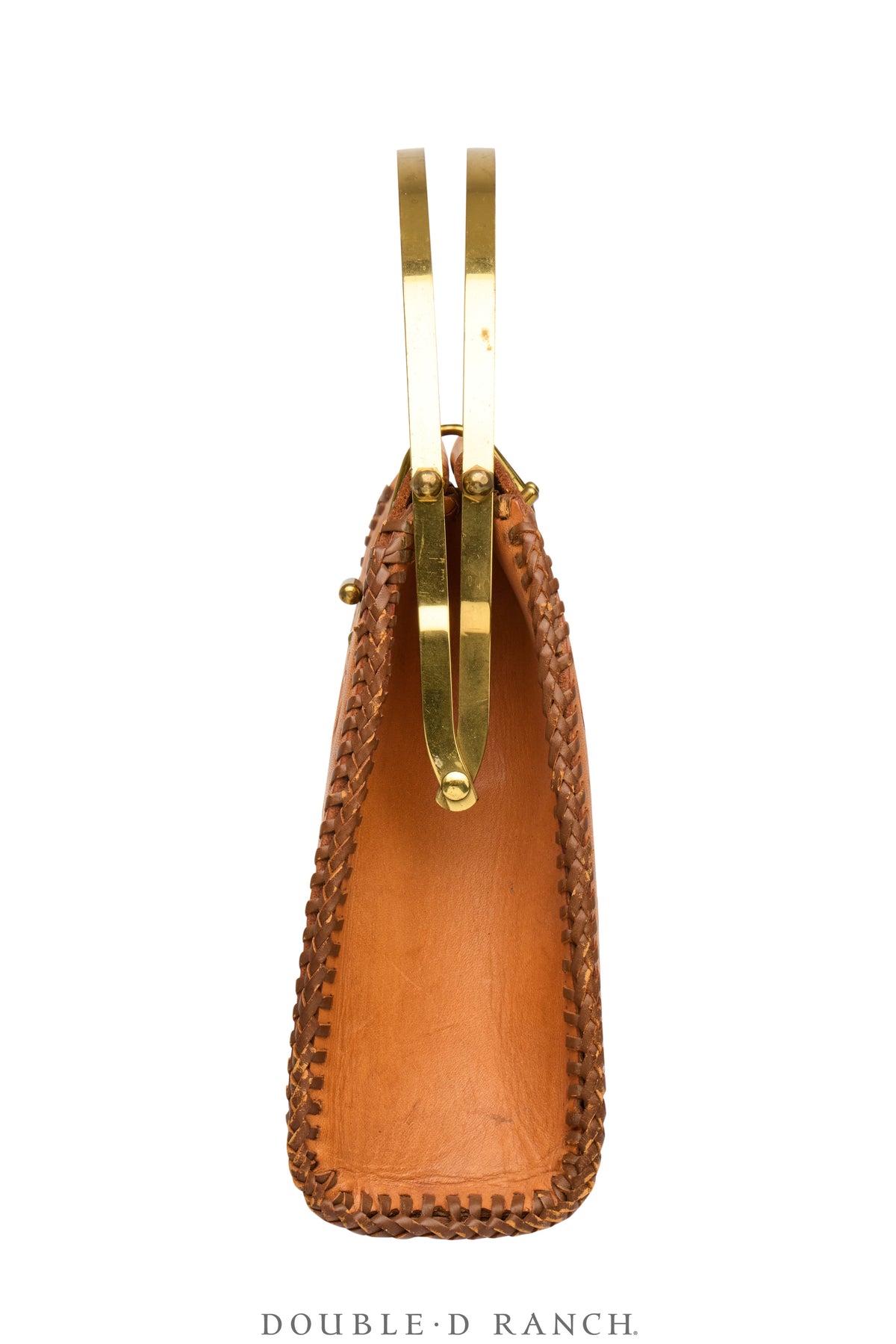 Bag, Handbag, Hand-tooled Leather, Vintage, 1422