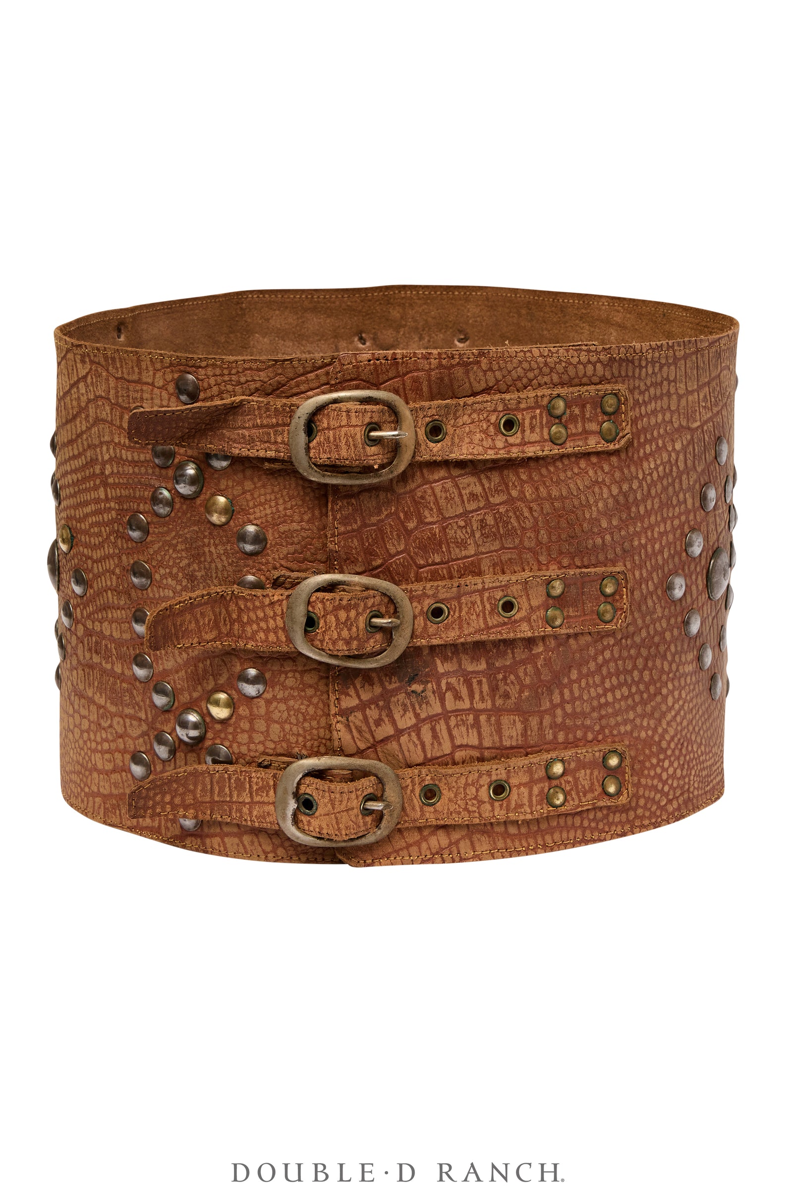 Belt, A Vintage, Bronc, Studs, Diamonds & X's, Vintage, Early 29th Century, 464