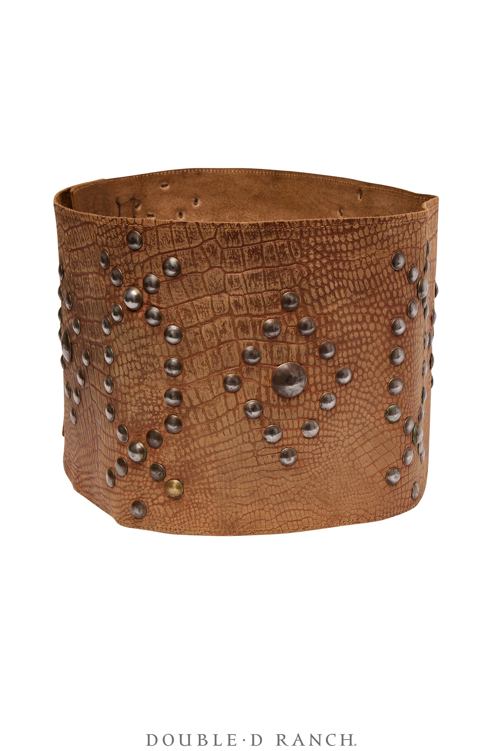 Belt, A Vintage, Bronc, Studs, Diamonds & X's, Vintage, Early 29th Century, 464