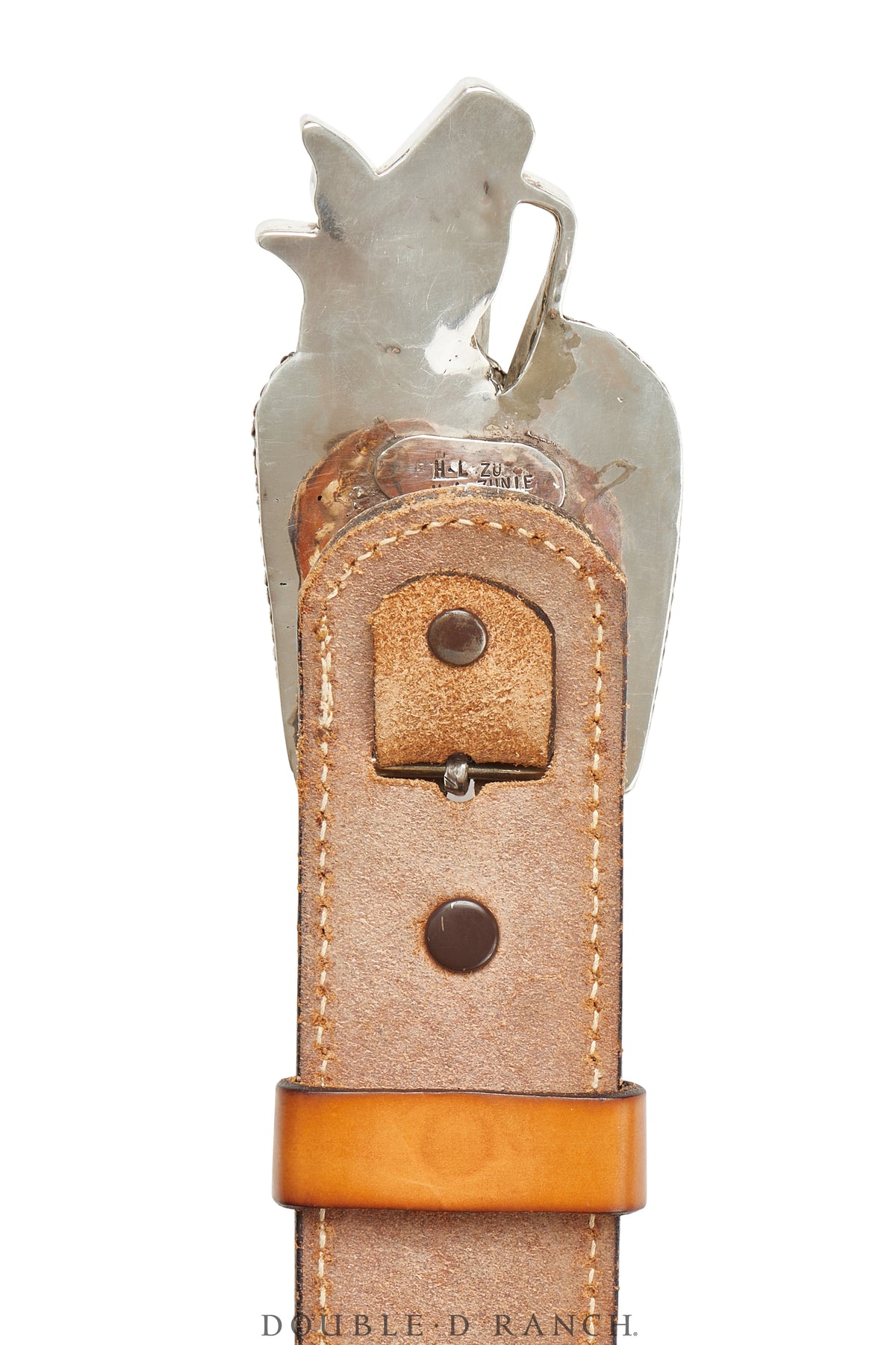 Belt, A Vintage, Buckle, Inlay, Horse Profile, Ranger Set, Hallmark, Vintage, 623