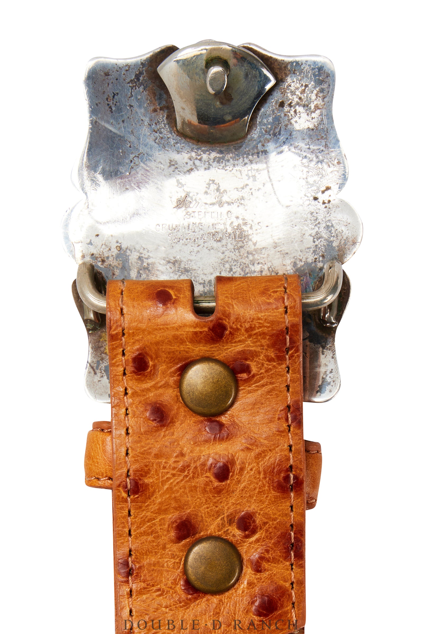 Belt, A Vintage, Buckle, Western, Scroll, Hallmark, Vintage, 650