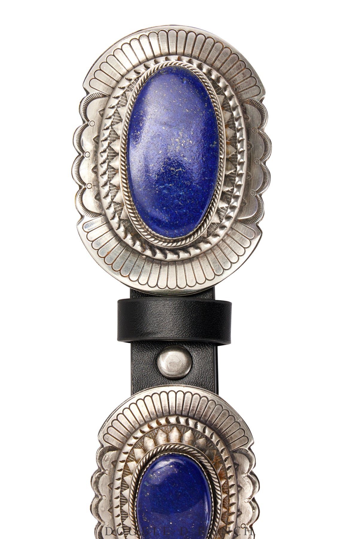 Belt, A Concho, Lapis & Sterling Silver, Contemporary, 675