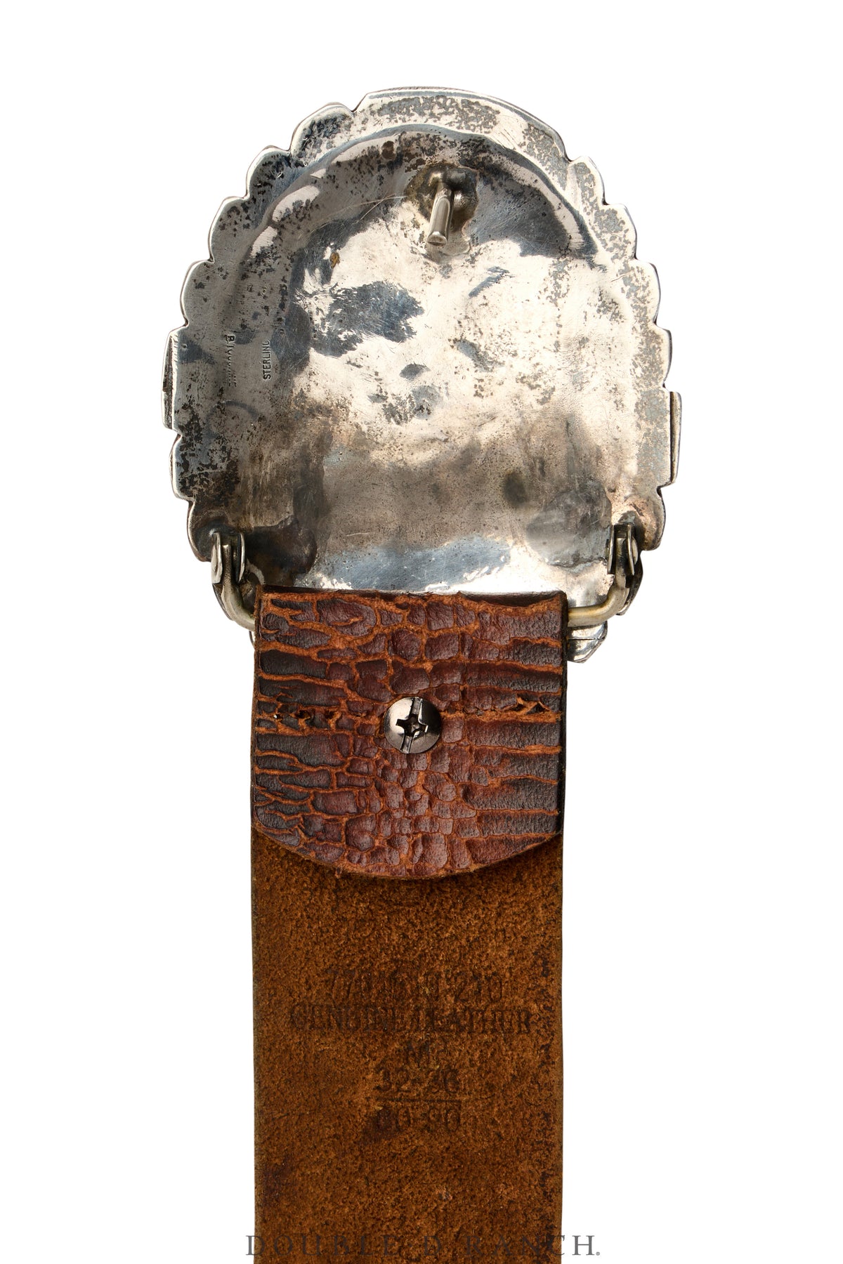 Belt, A Vintage, Buckle, Cluster, Turquoise, Hallmark, Vintage, 688