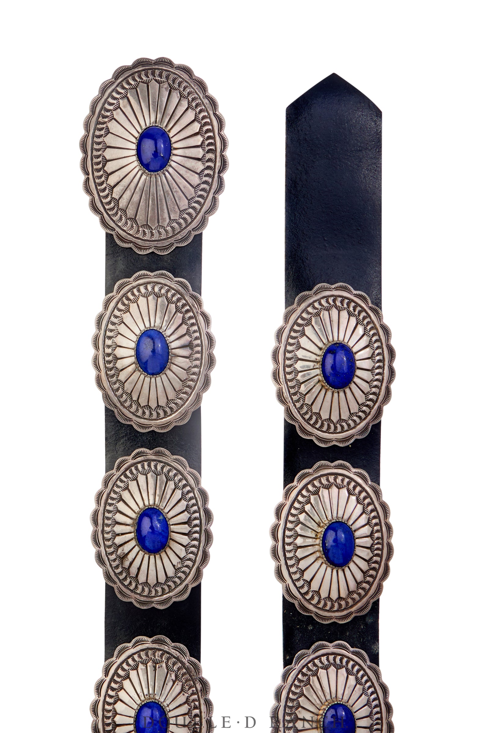 Belt, A Vintage, Concho, Lapis, Hallmark, Vintage, 697